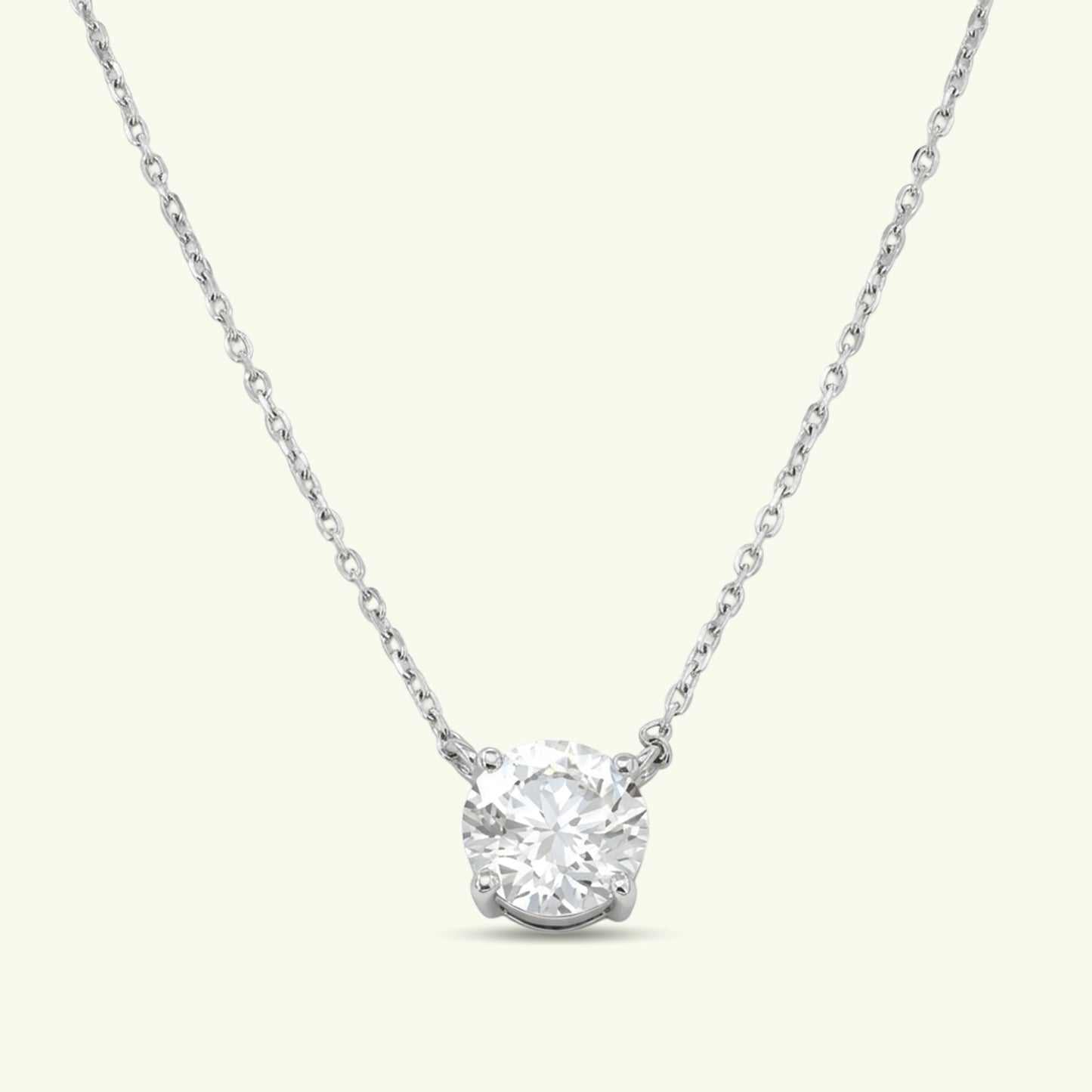 Norix One Diamond Solitaire Pendant
