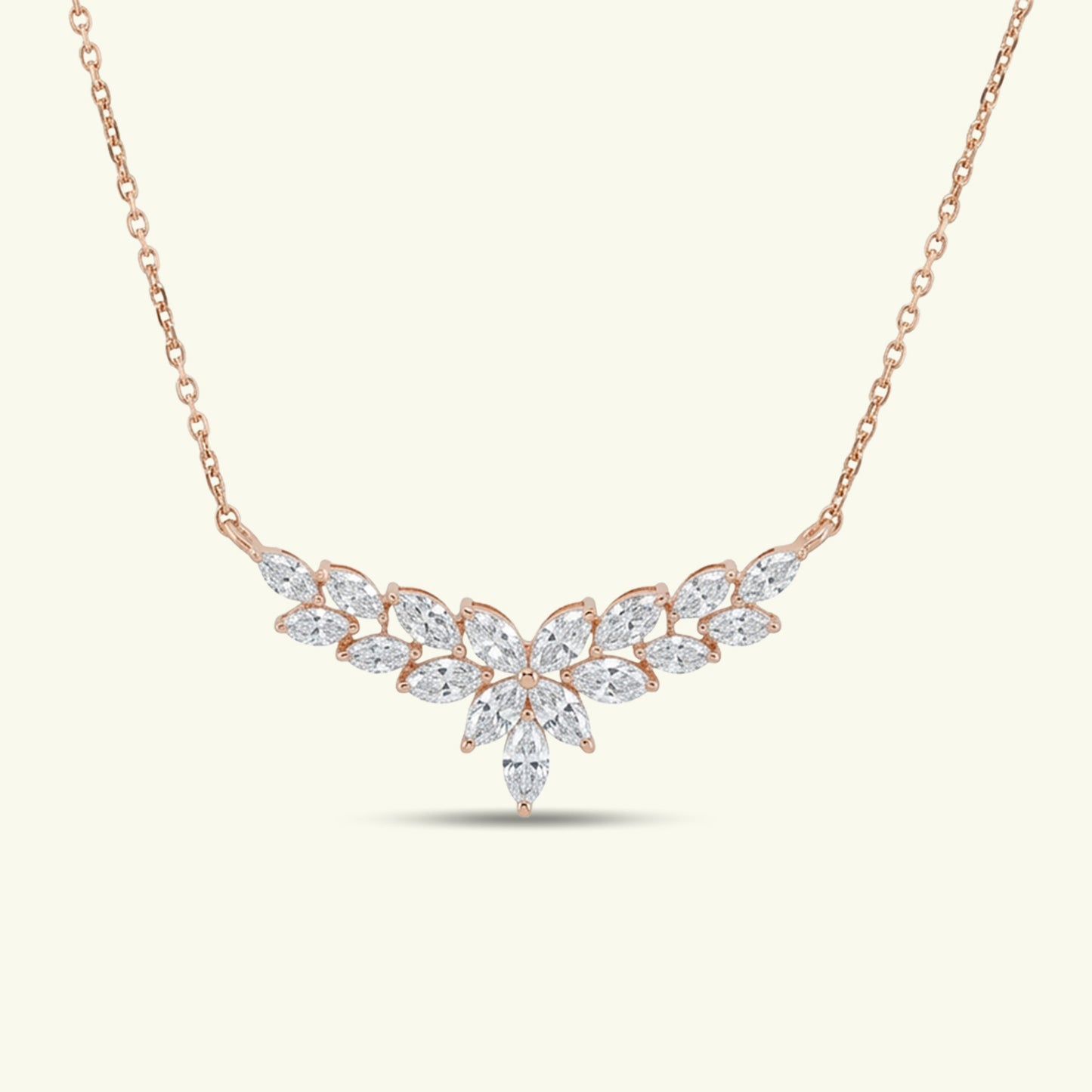 Elowen Bloom Diamond Pendant