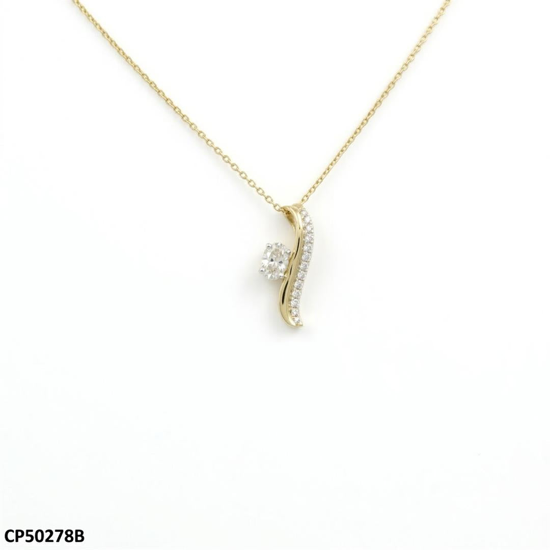 Quill Diamond Pendant