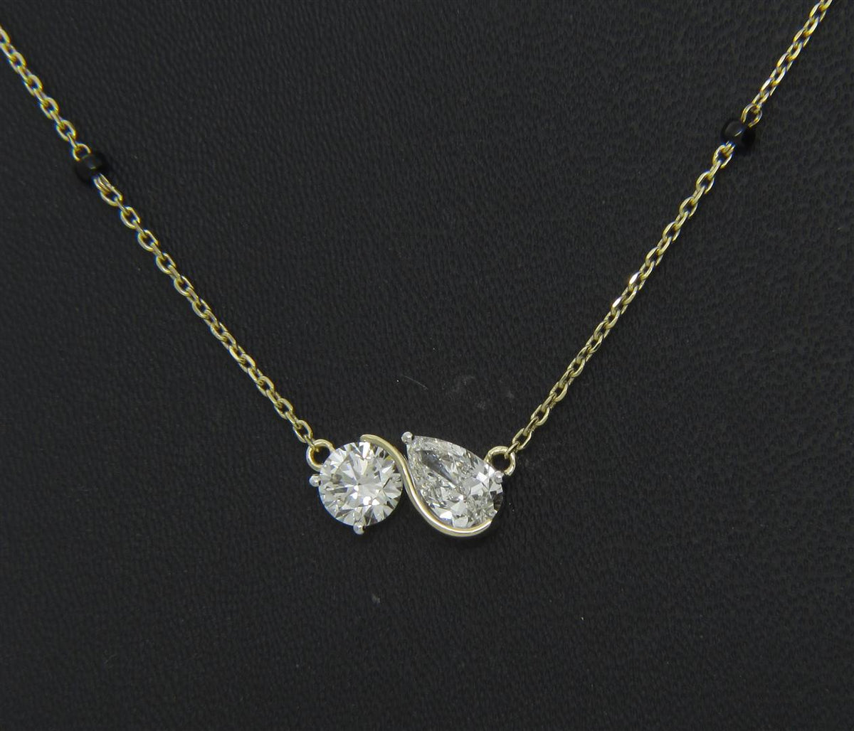 Tandem Diamond Necklace