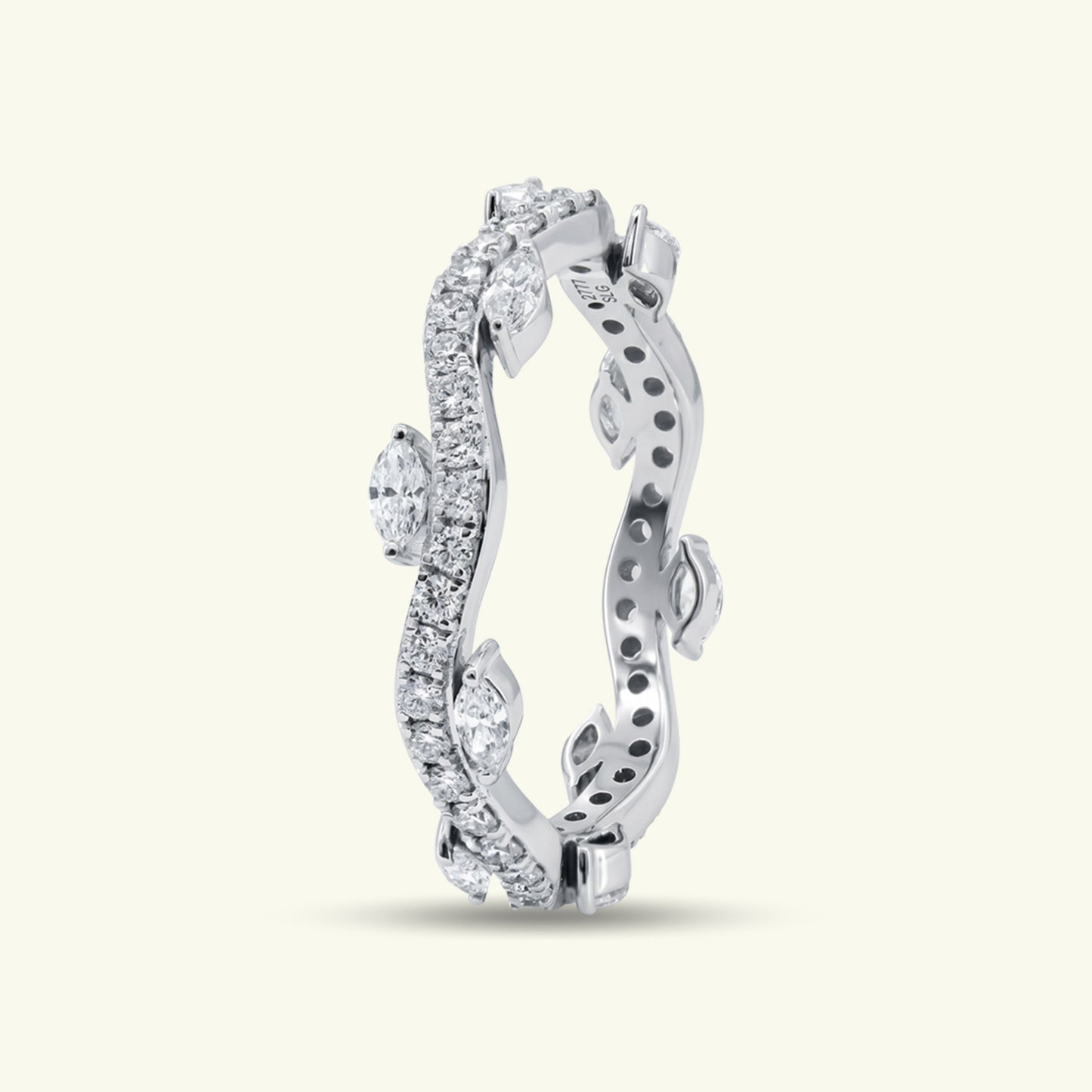 Marvella Crest Diamond Ring