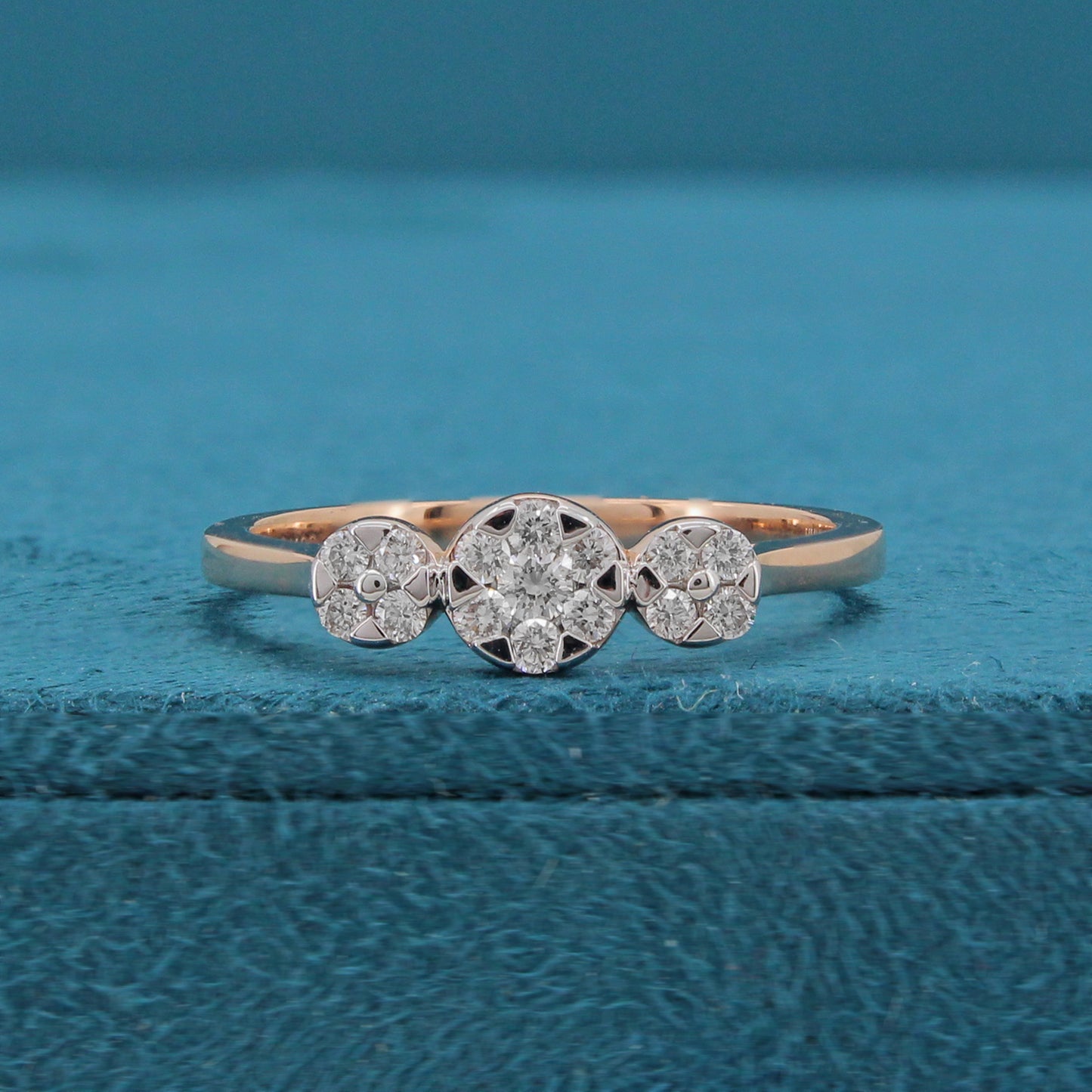 Solene Floral Diamond Ring