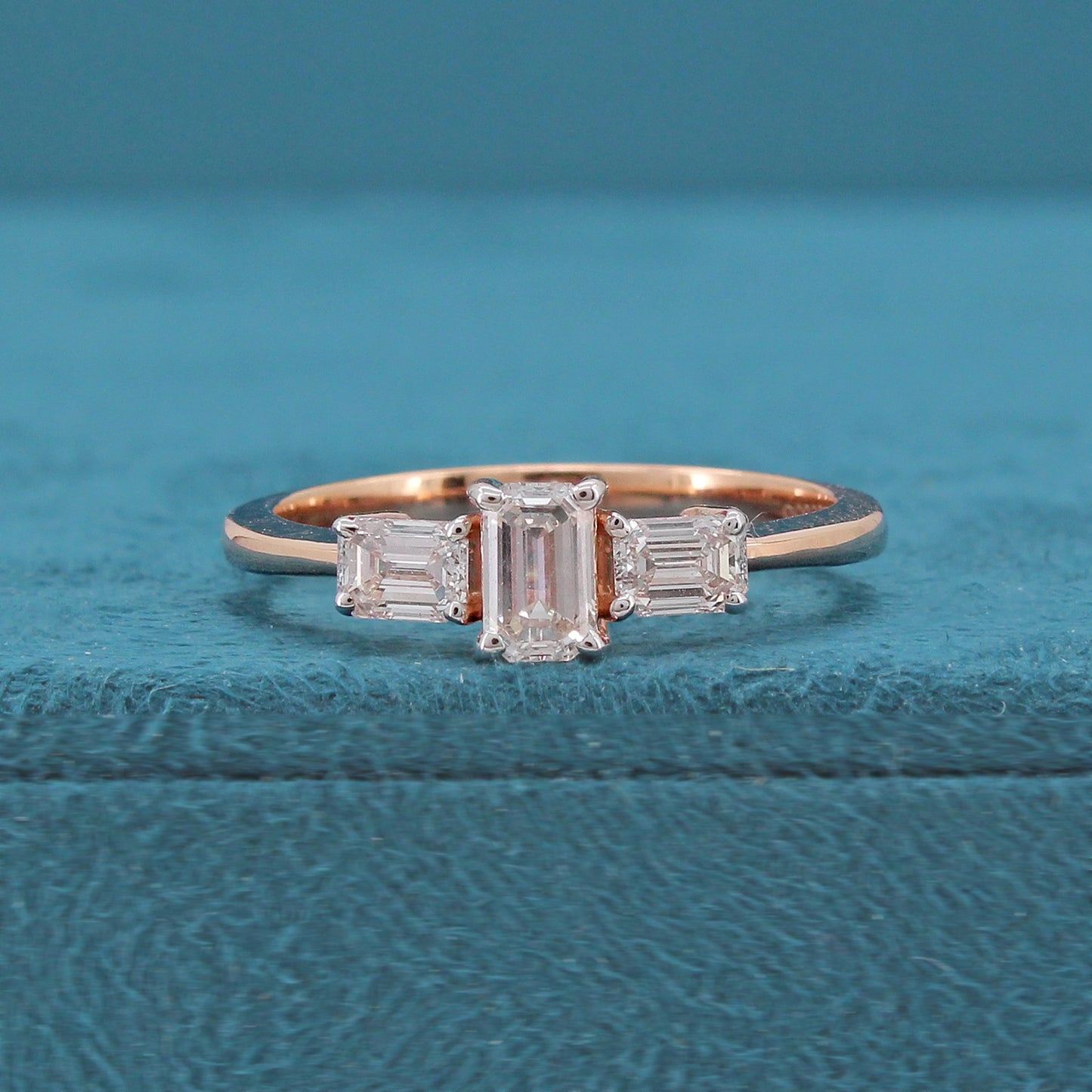 Aylen Three Stone Diamond Ring