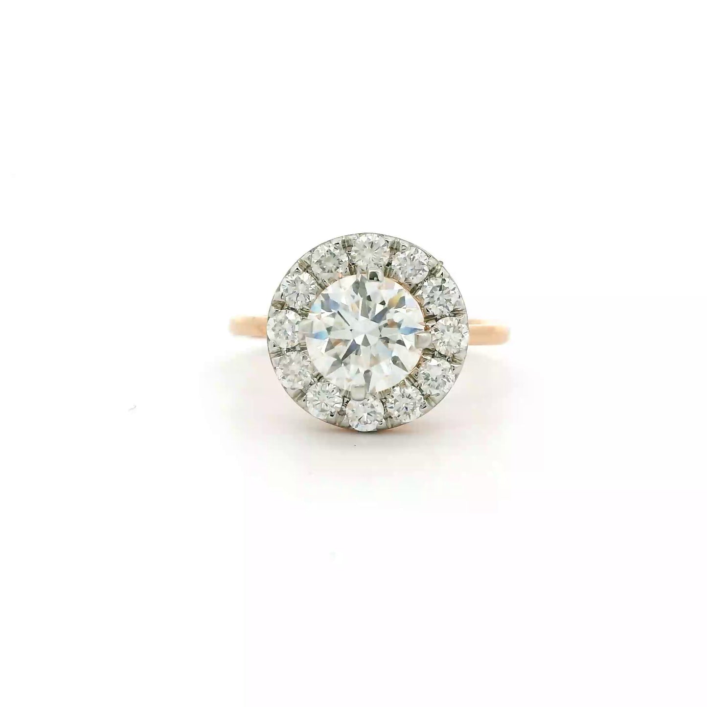 Vaelis Halo Diamond Ring