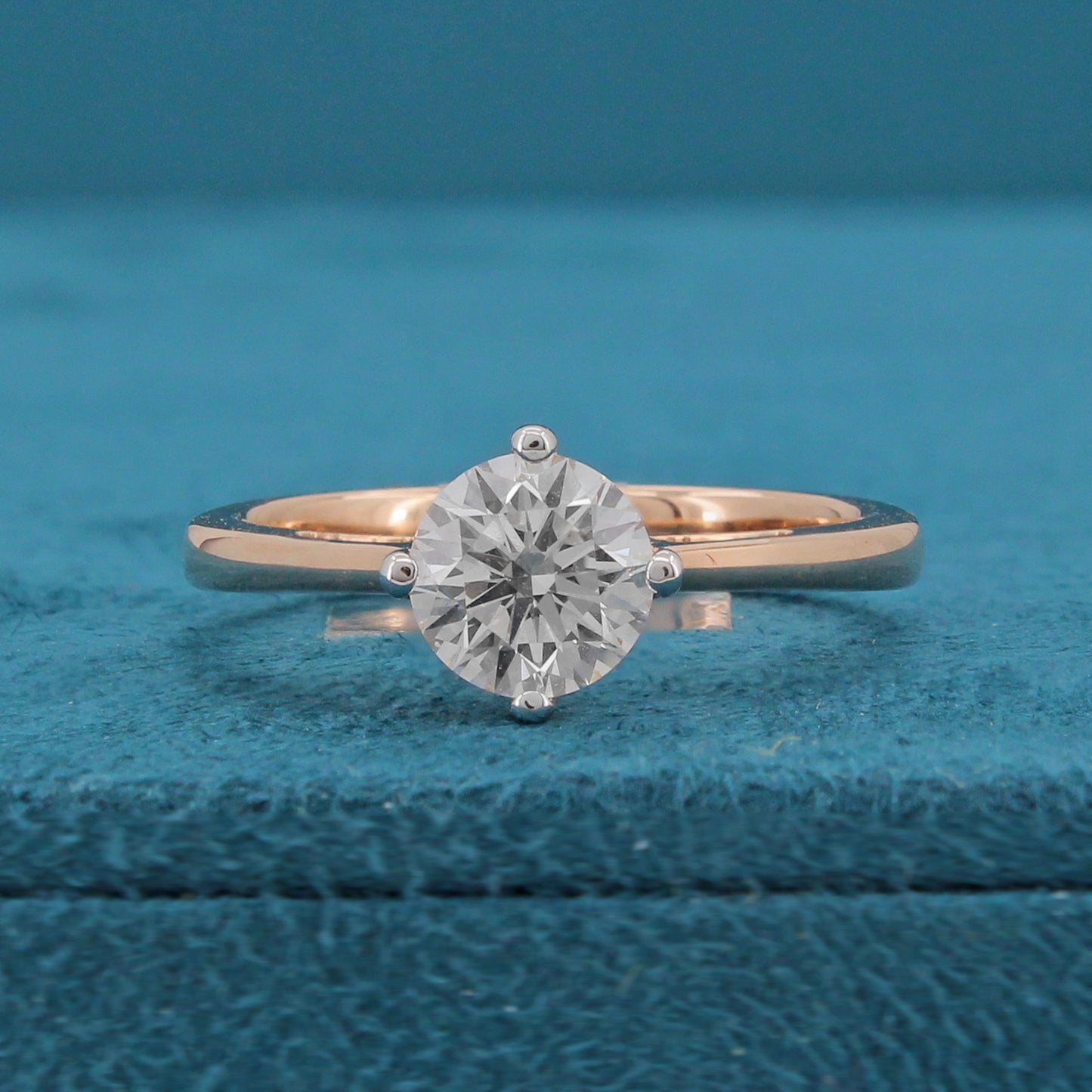 Evara Solitaire Diamond Ring