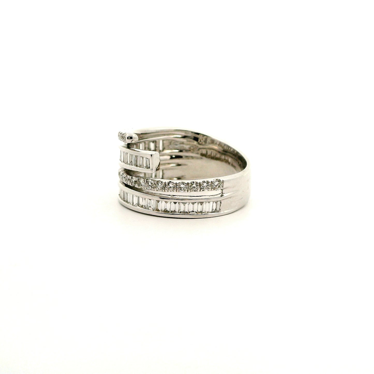 Elarin Scatter Diamond Eternity Ring