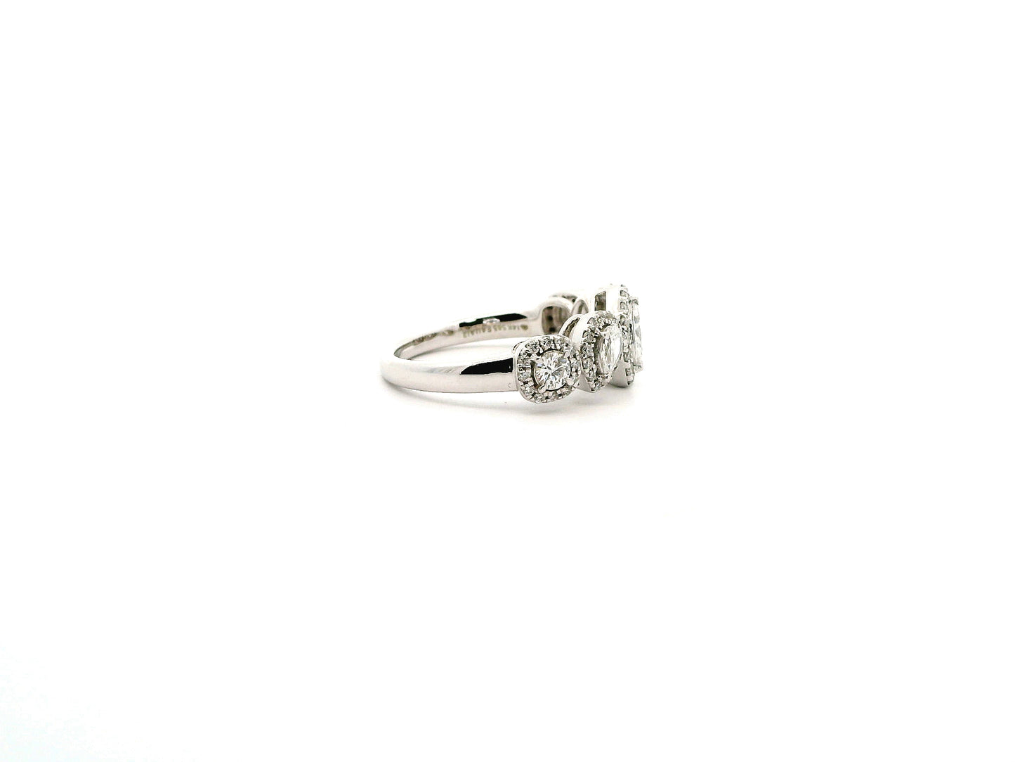 Celesta Halo Diamond Eternity Ring