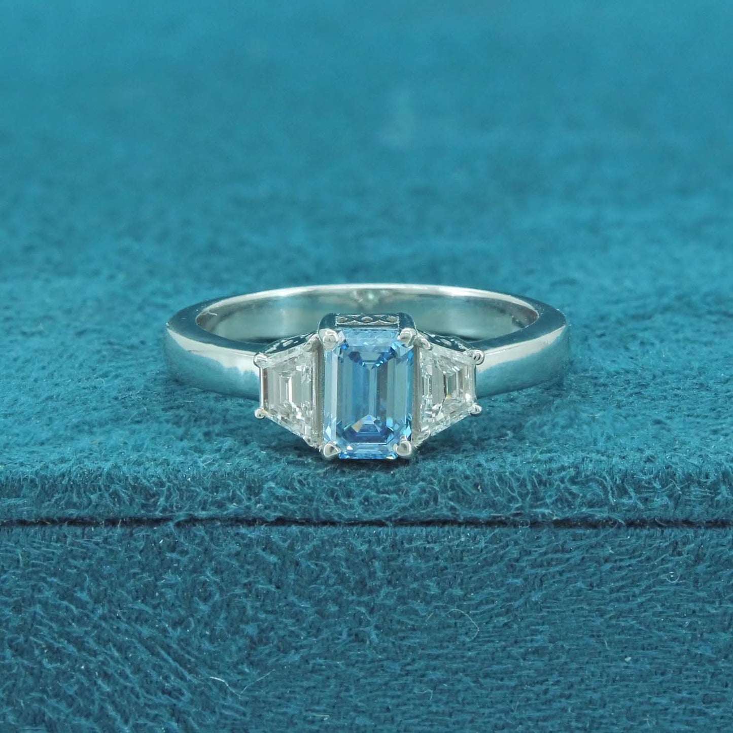 Cyara Three Stone Diamond Ring