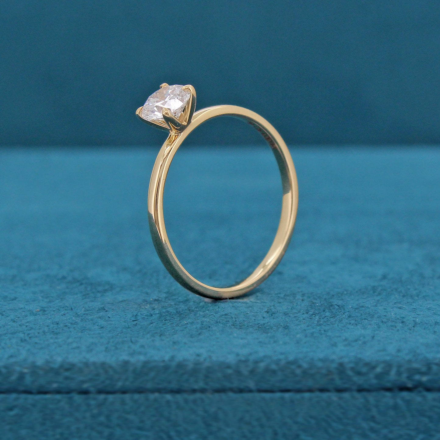 Ina Solitaire Diamond Ring