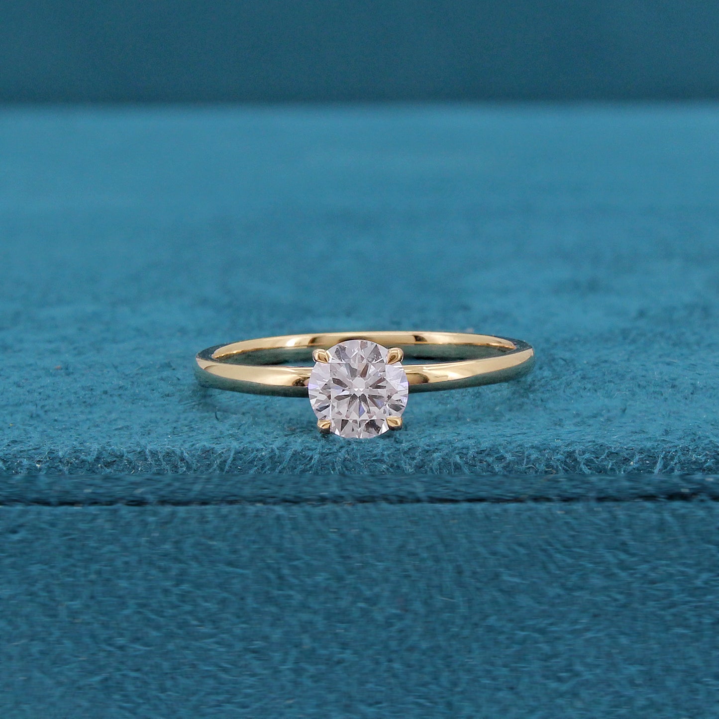 Ina Solitaire Diamond Ring
