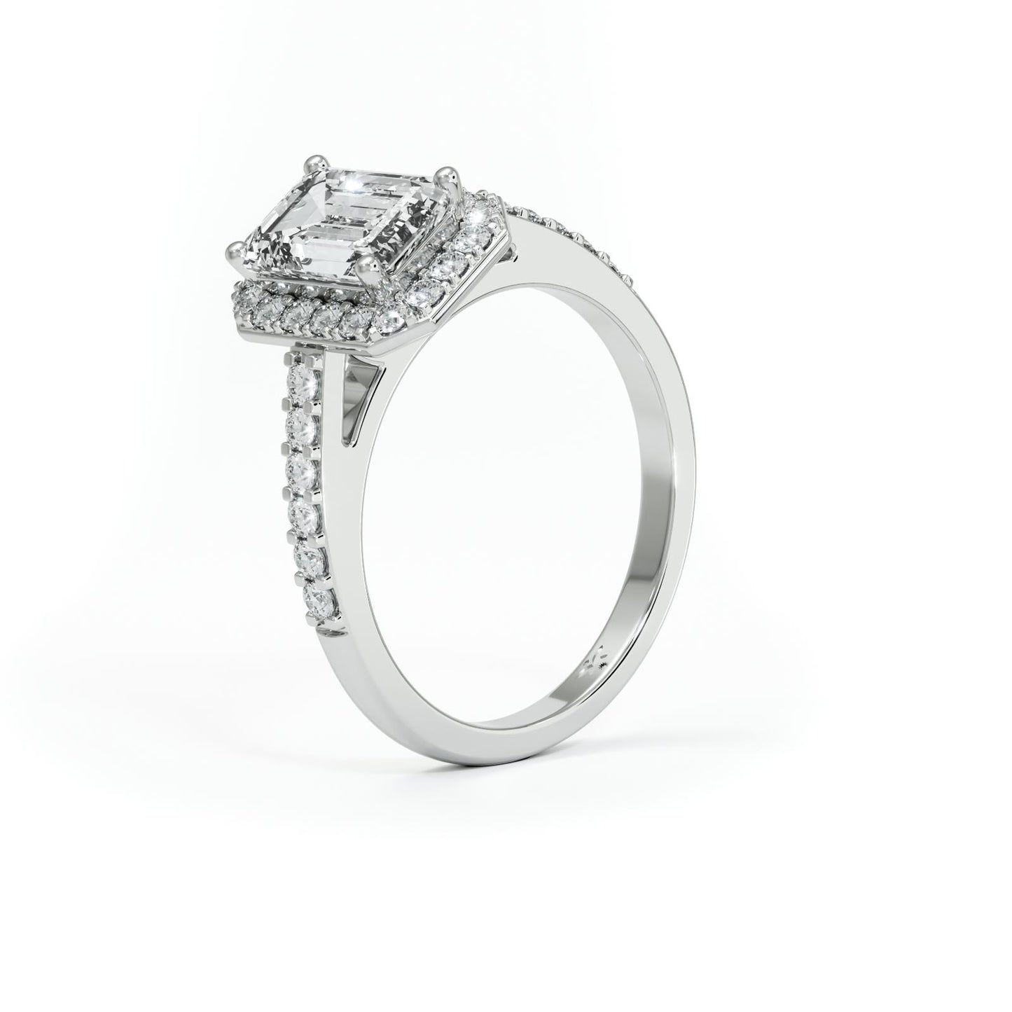 Inyra Halo Diamond Ring