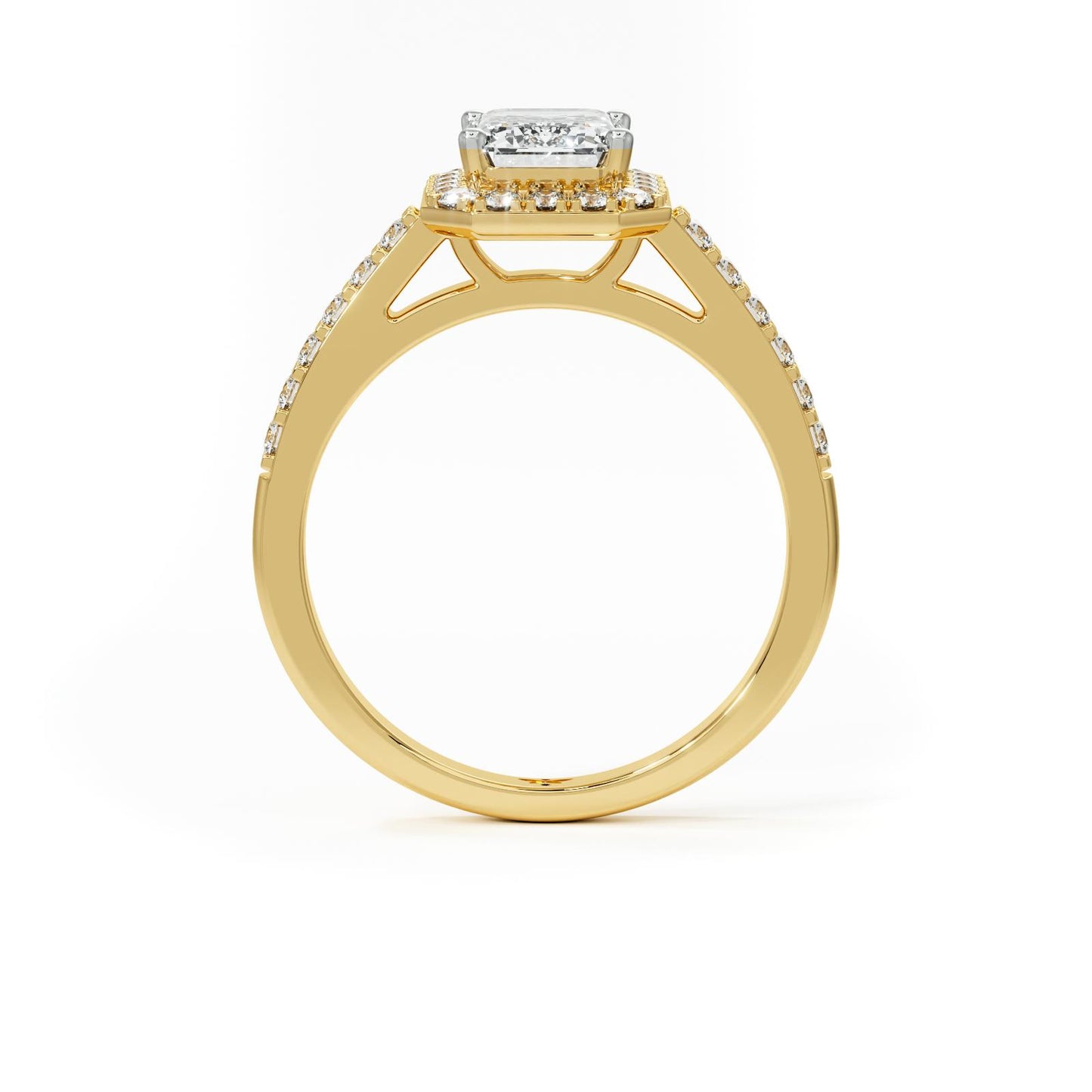 Inyra Halo Diamond Ring