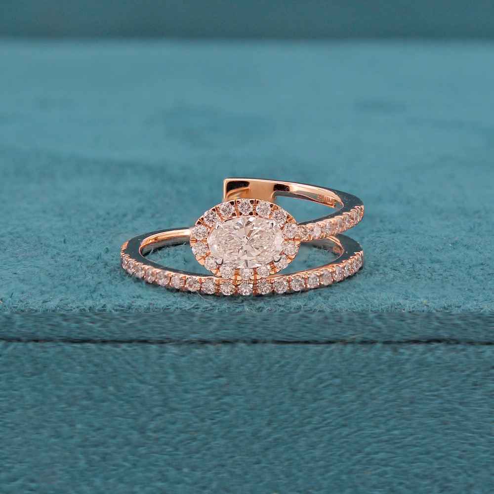 Evyn Halo Diamond Ring