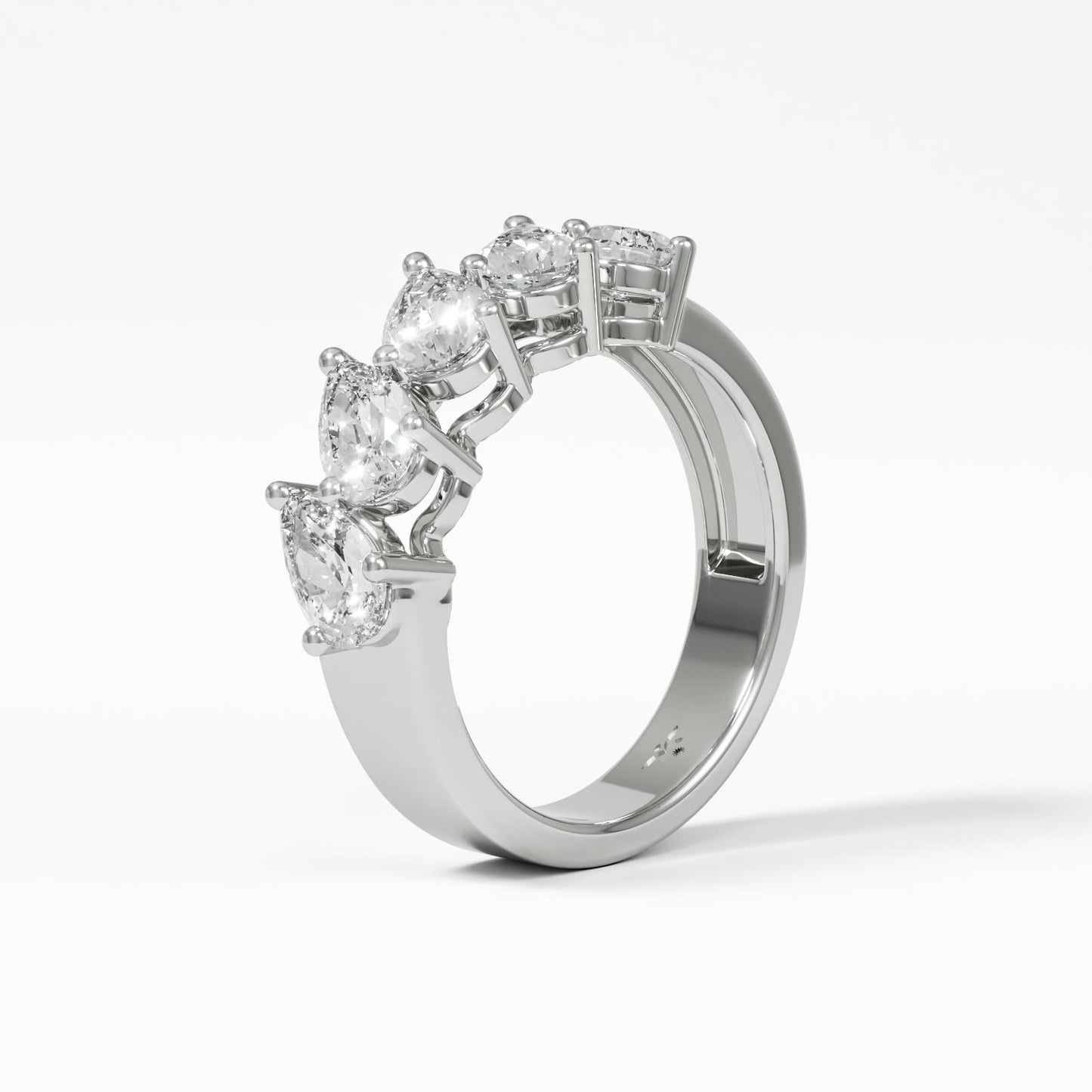 Elvara Five Stone Diamond Ring