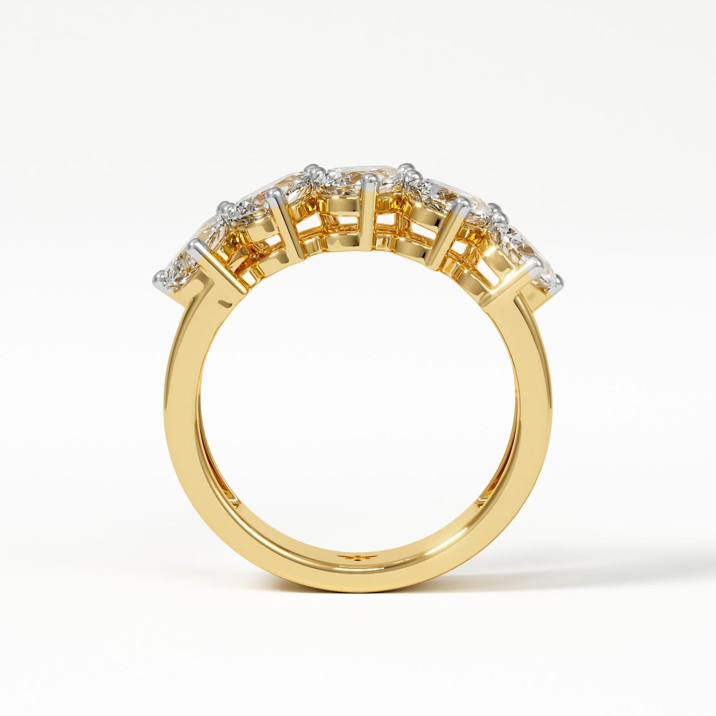 Elvara Five Stone Diamond Ring