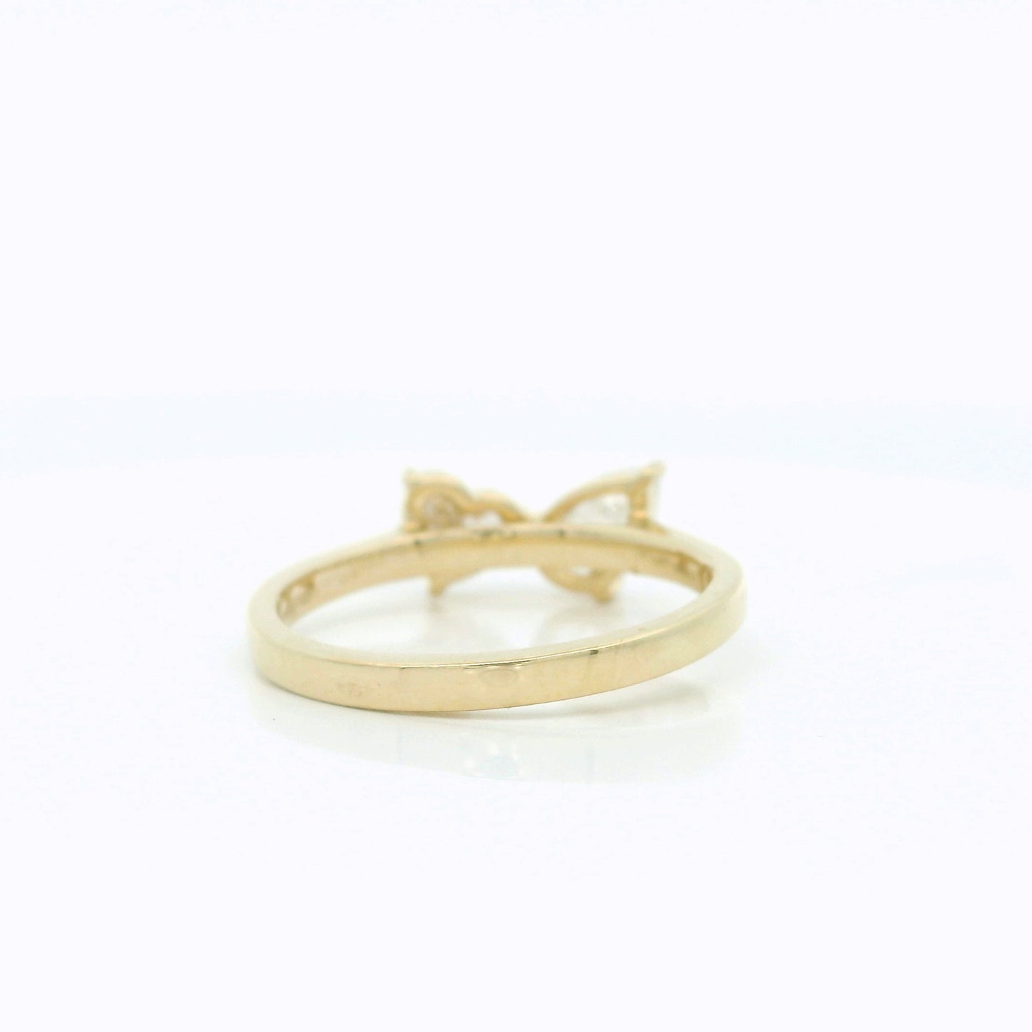 Elain Two Stone Diamond Ring