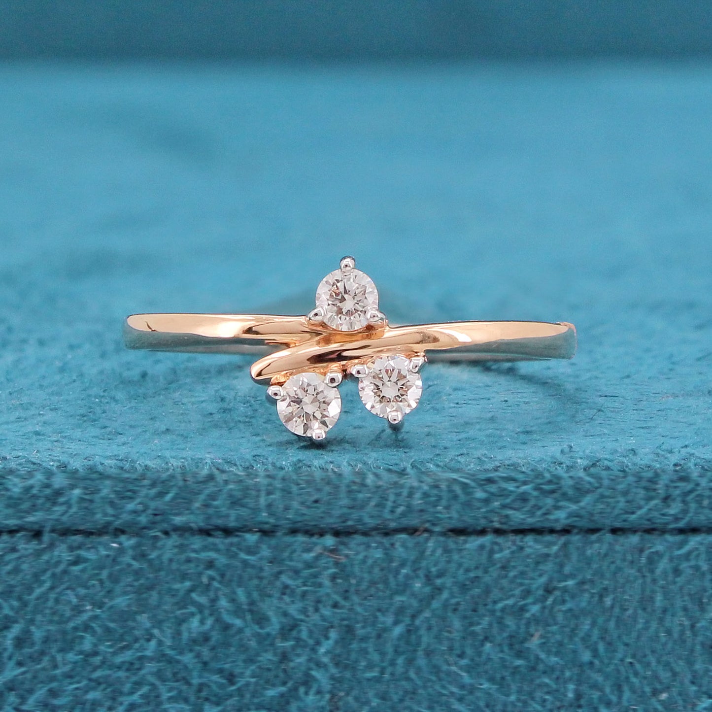 Zayna Trinity Diamond Ring