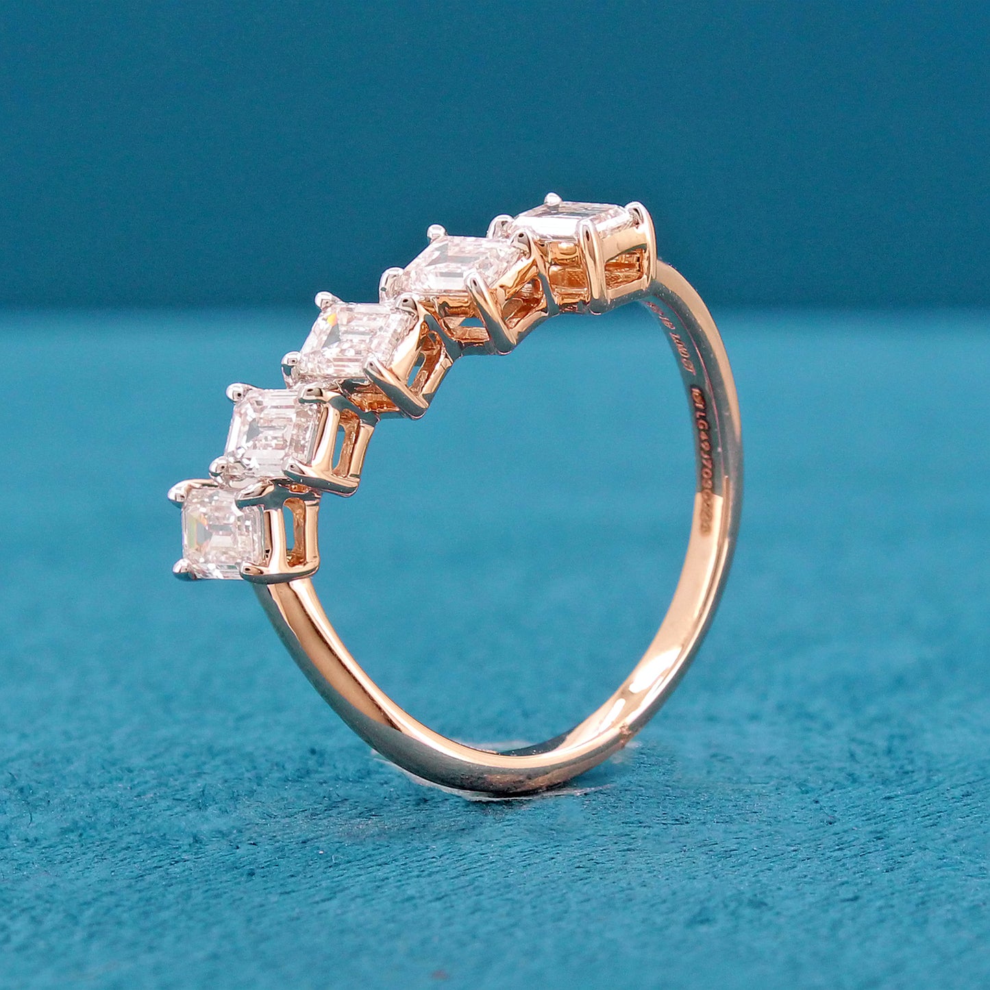 Selene Five Stone Diamond Ring