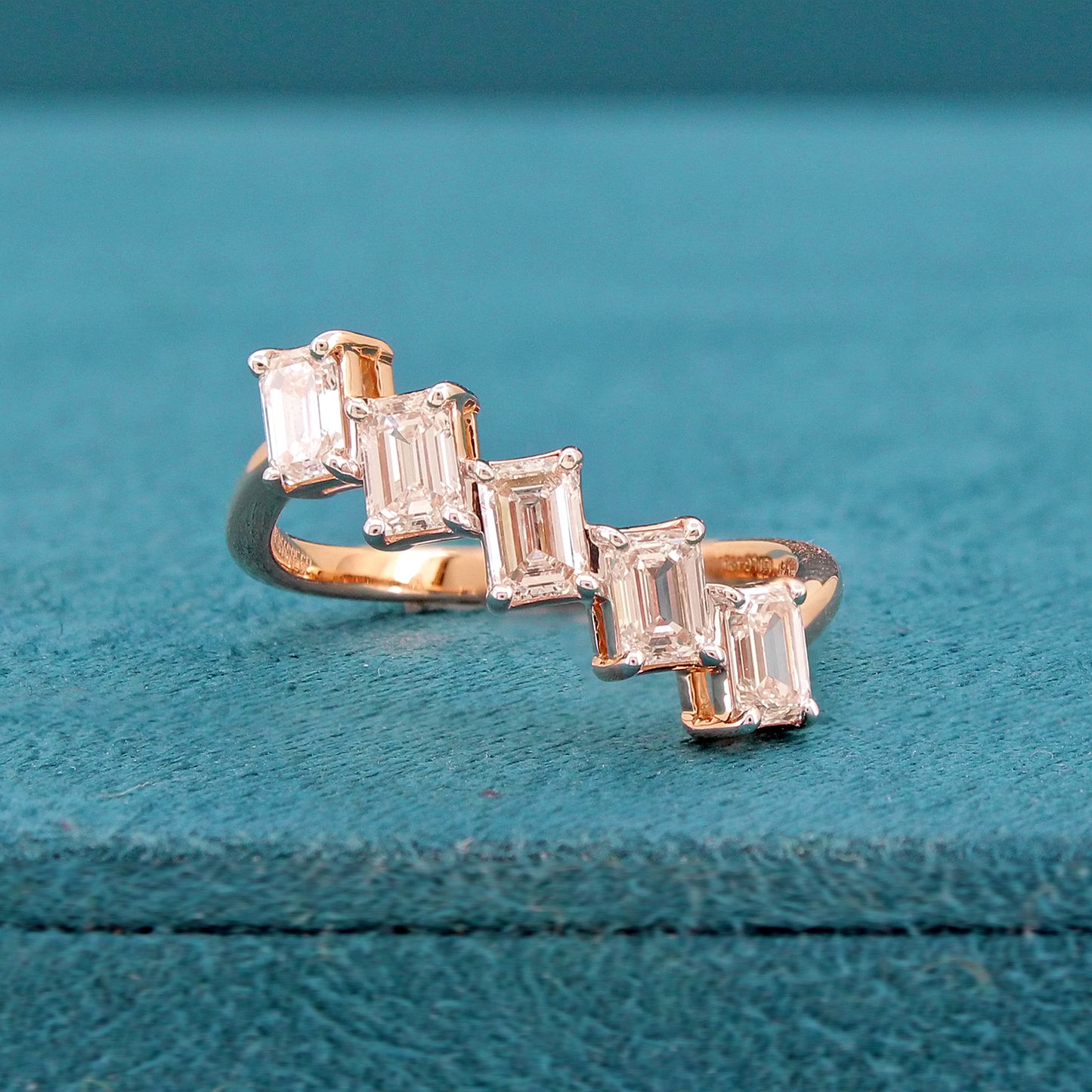 Selene Five Stone Diamond Ring