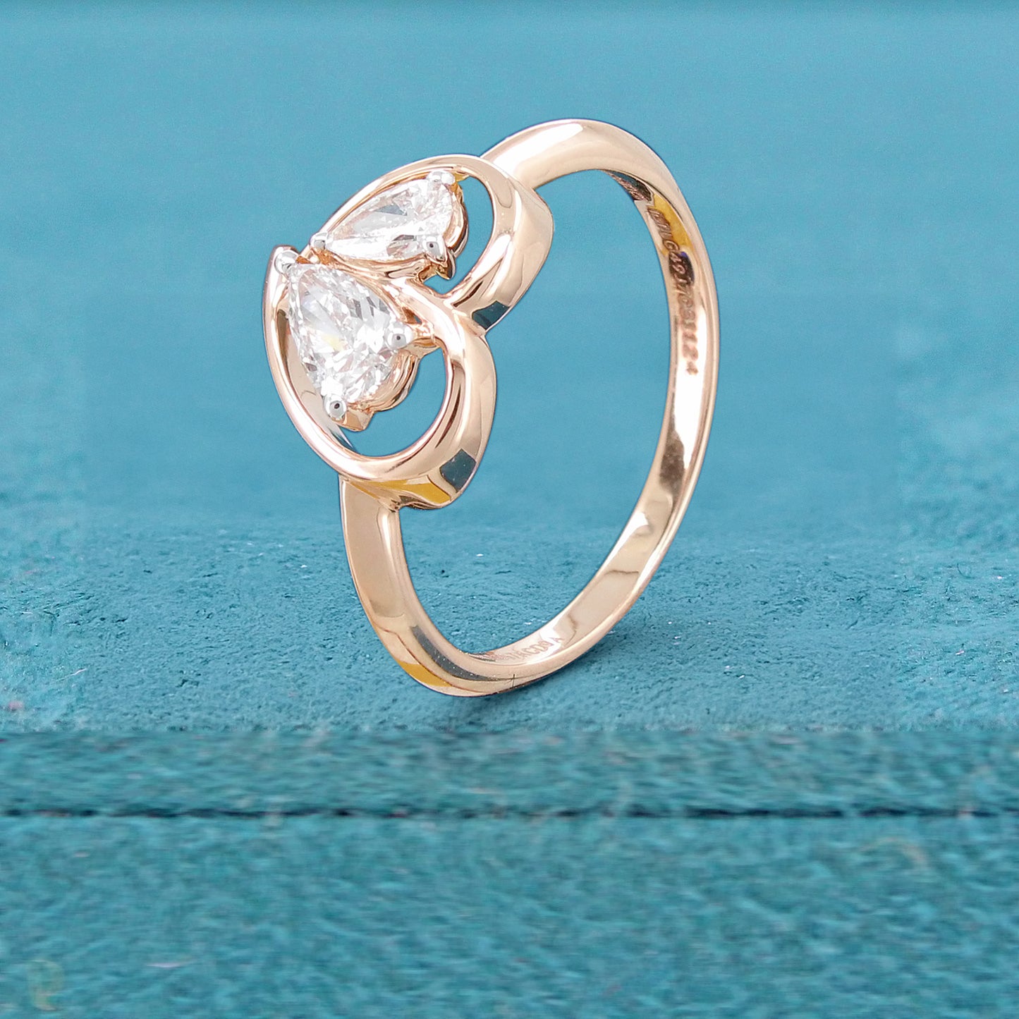 Islen Two Stone Diamond Ring