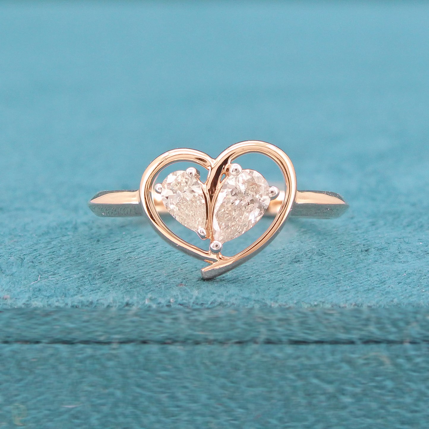 Islen Two Stone Diamond Ring