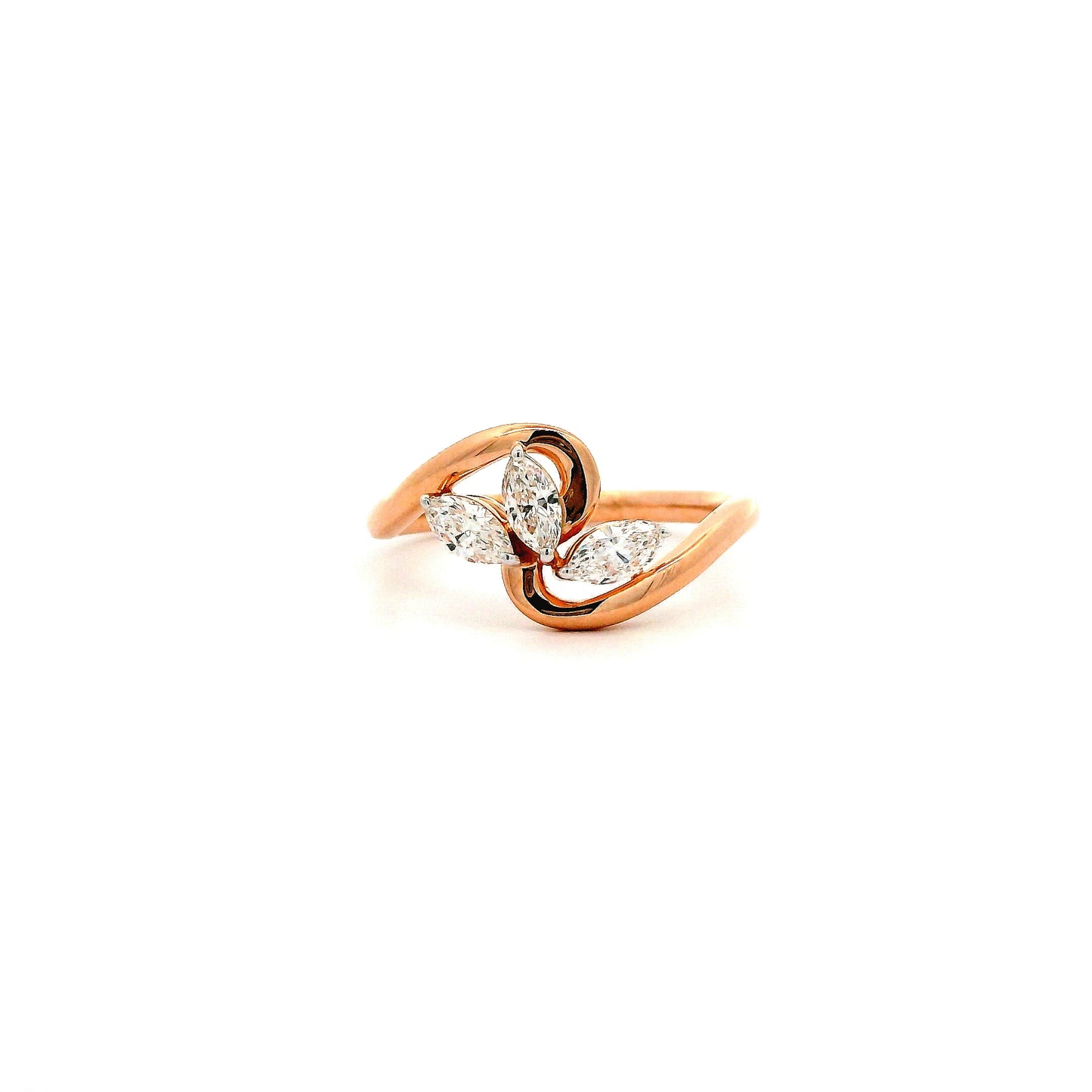 Rilenn Three Stone Diamond Ring