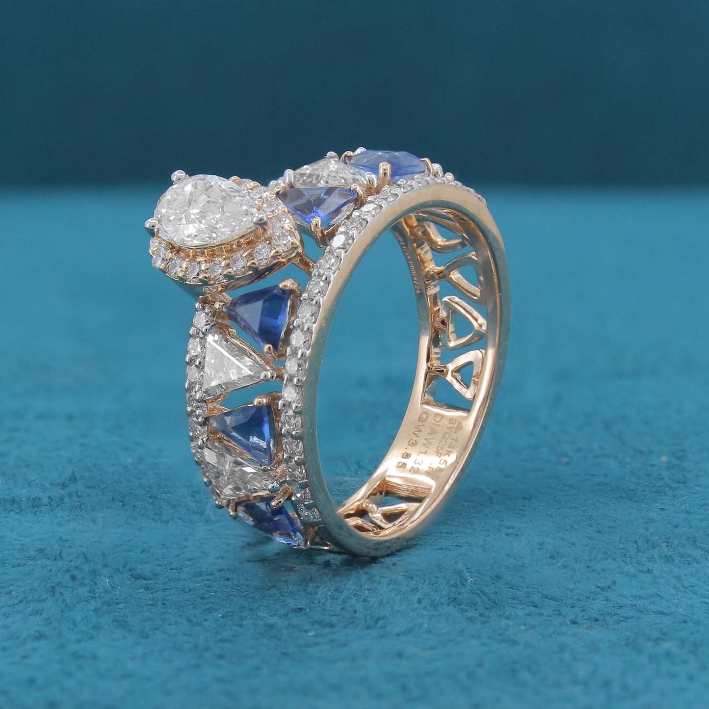Auralie Band Diamond Ring