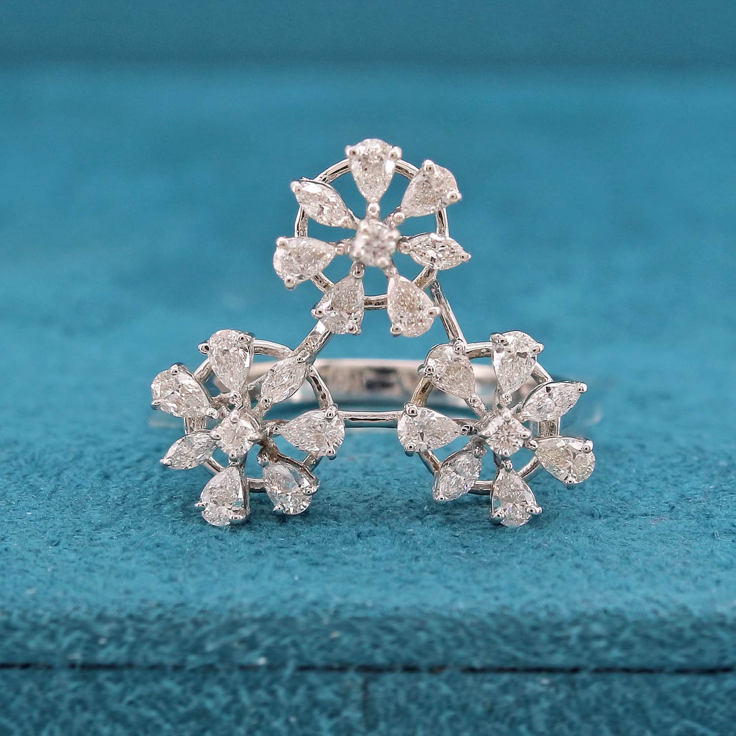 Ysara Floral Diamond Ring