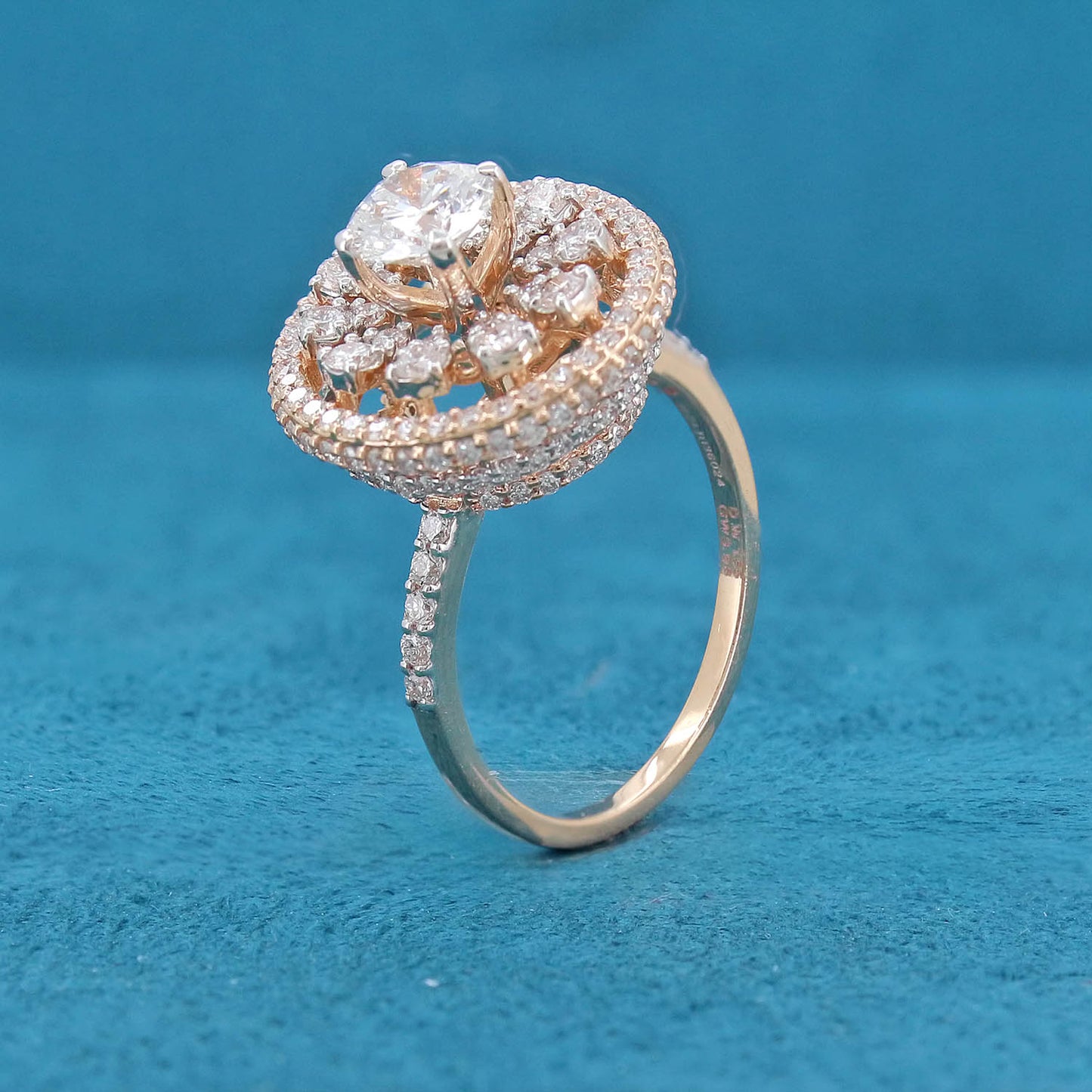 Elenor Floral Diamond Ring
