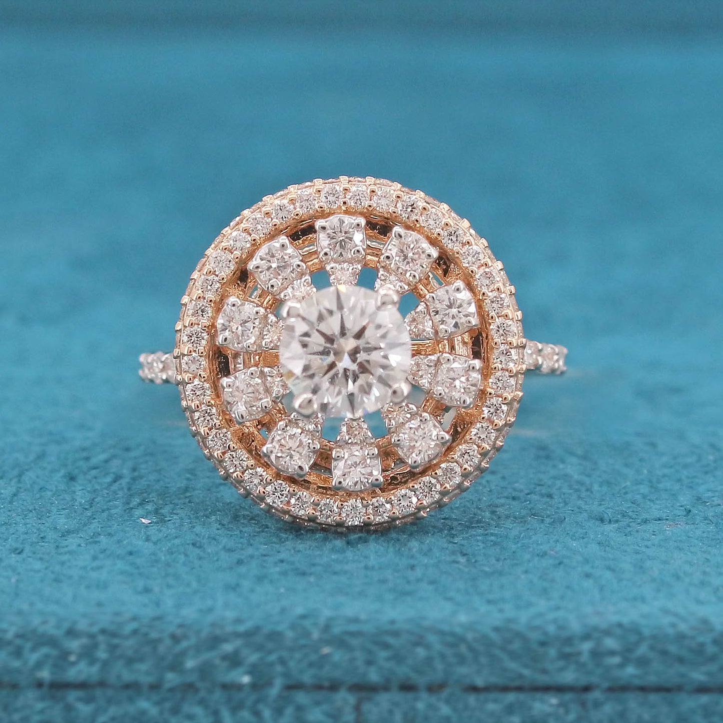 Elenor Floral Diamond Ring