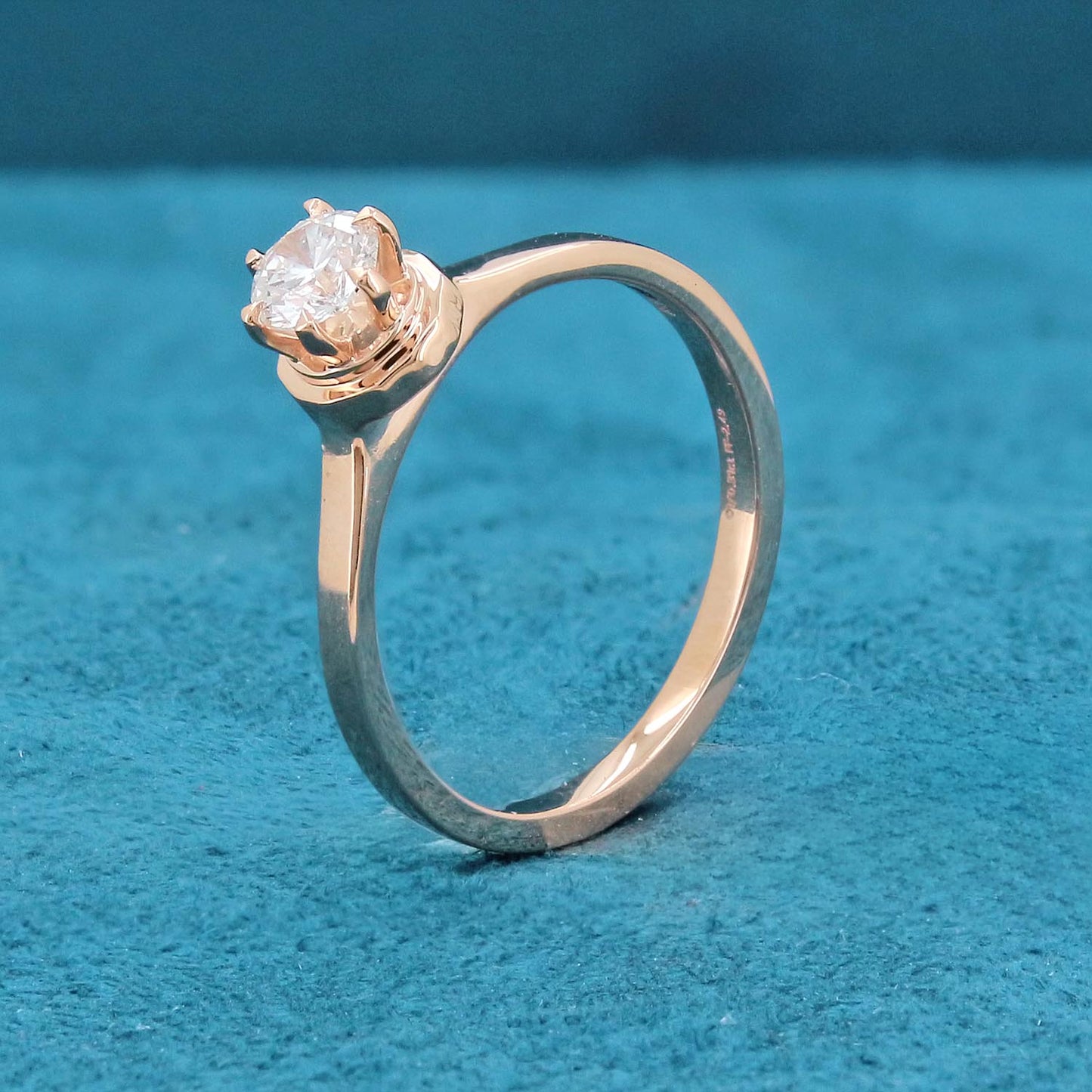 Cael Solitaire Diamond Ring
