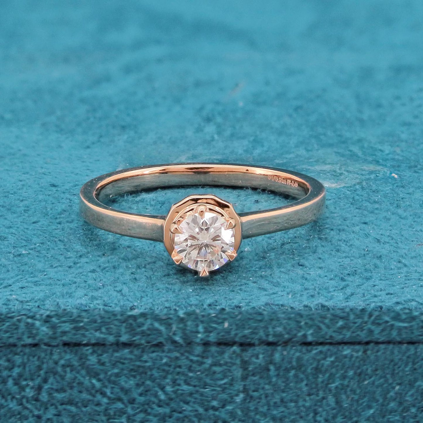 Cael Solitaire Diamond Ring