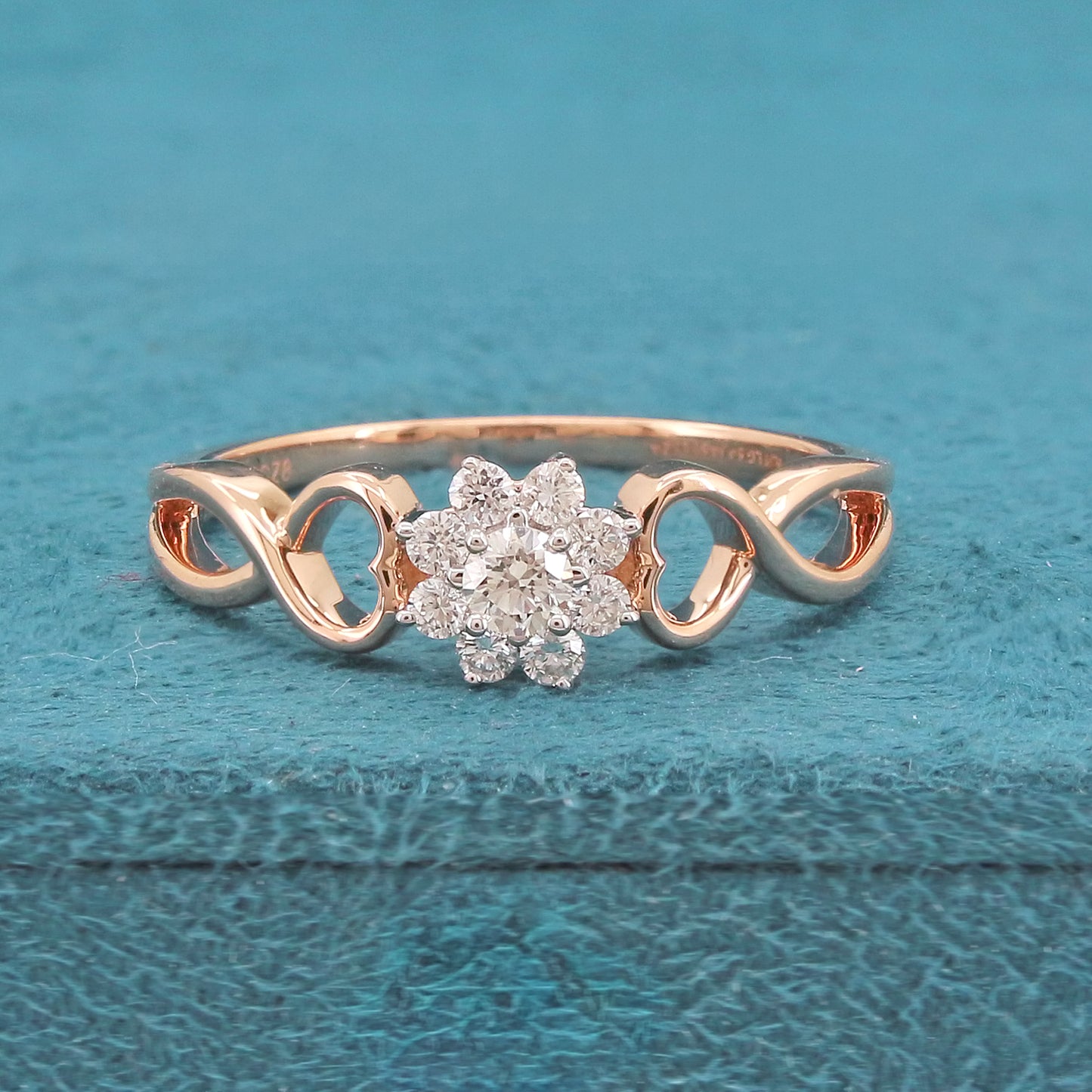 Venelle Floral Diamond Ring