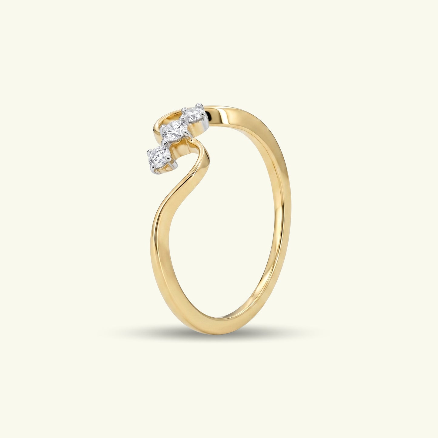 Cireya Three Stone Diamond Ring