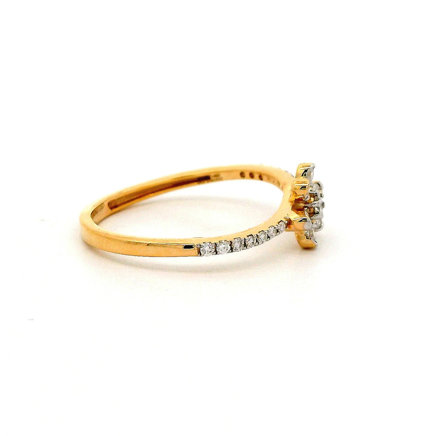 Merielle Floral Diamond Ring