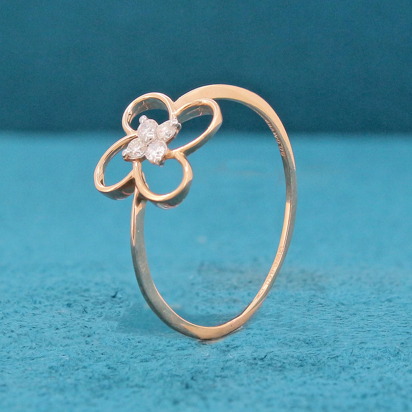 Aurine Floral Diamond Ring