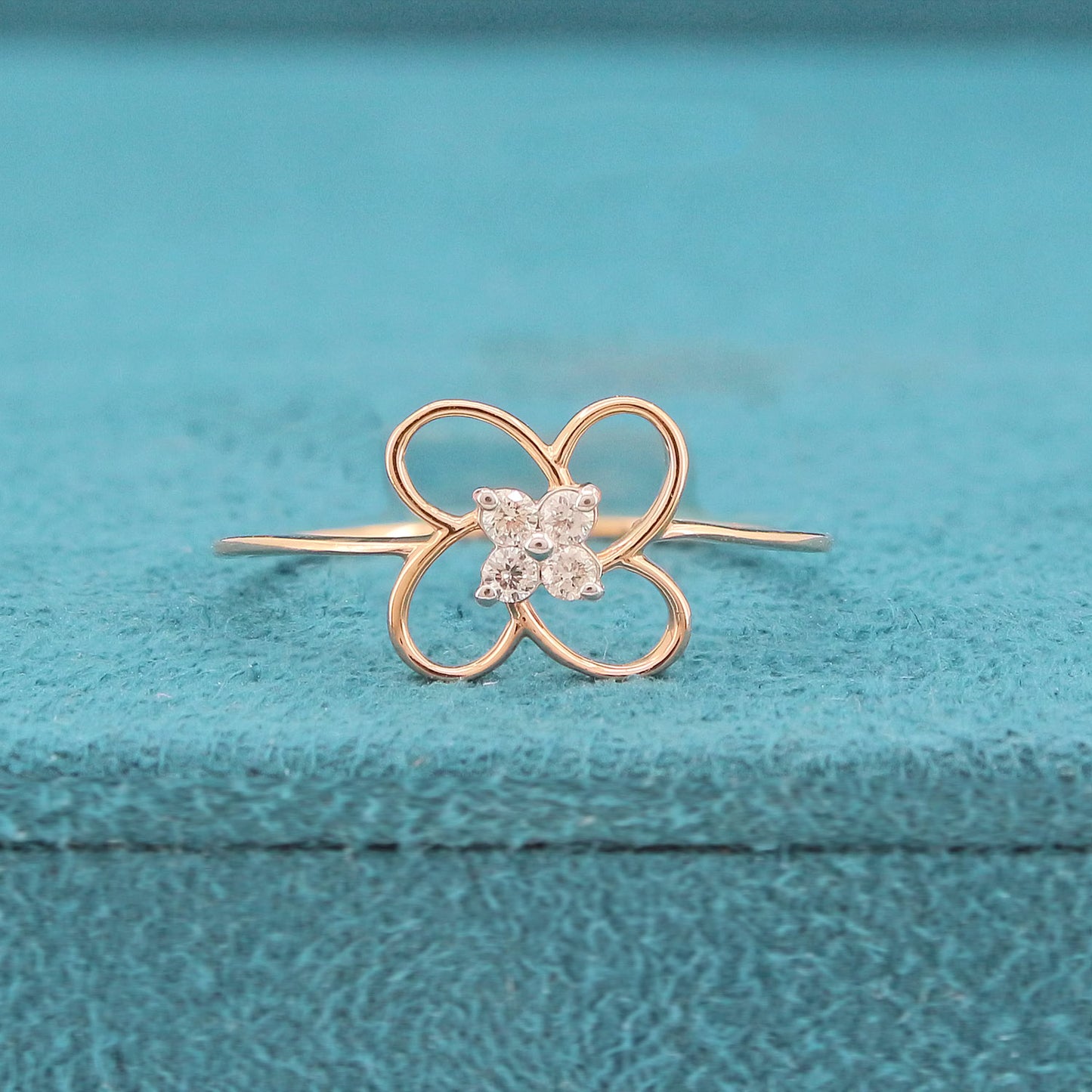 Aurine Floral Diamond Ring