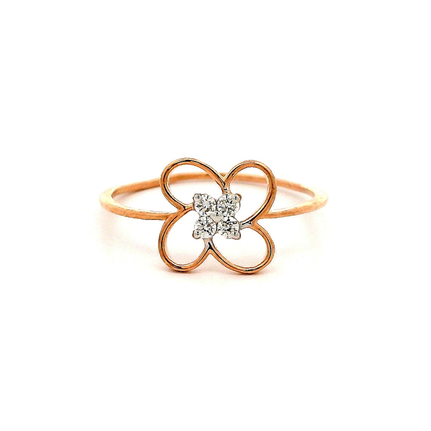 Aurine Floral Diamond Ring