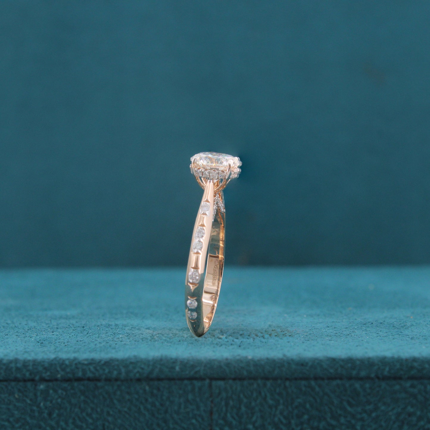 Elvian Solitaire Diamond Ring