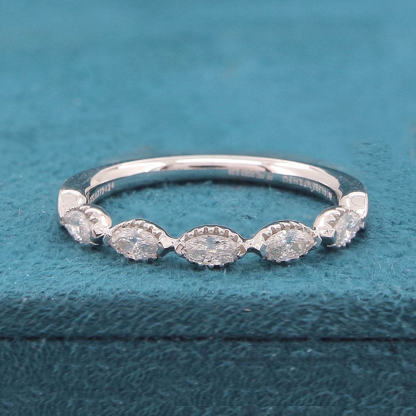 Elvena Five Stone Diamond Eternity Ring
