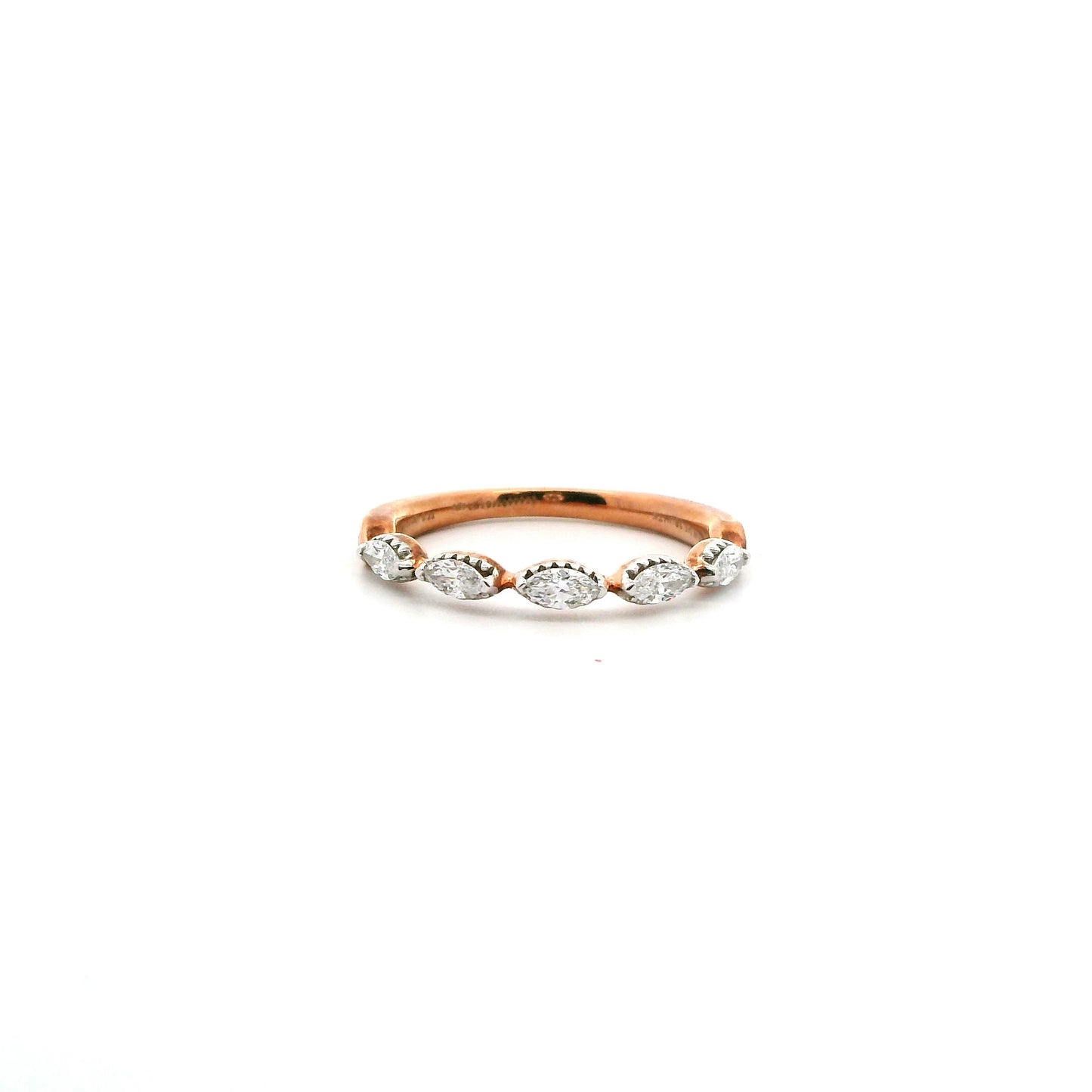Elvena Five Stone Diamond Eternity Ring