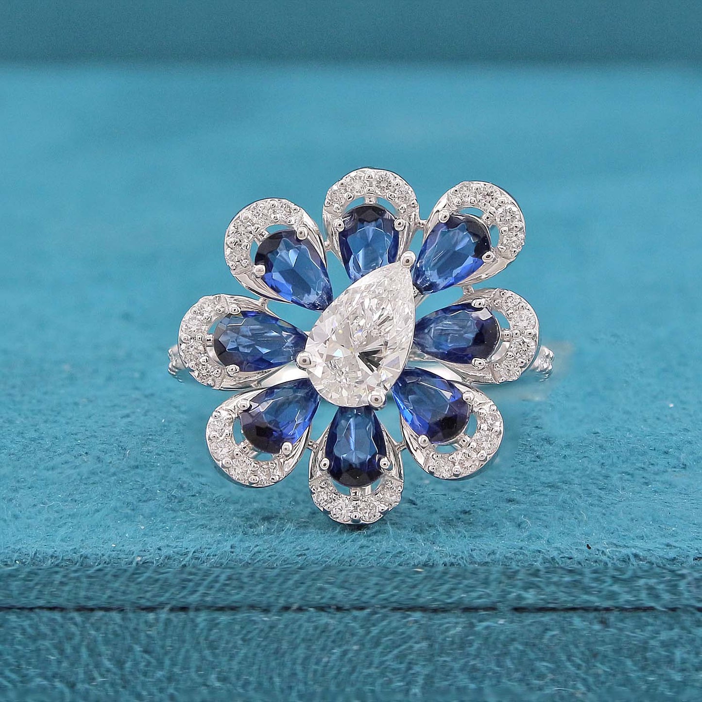 Aerelle Bloom Diamond Ring