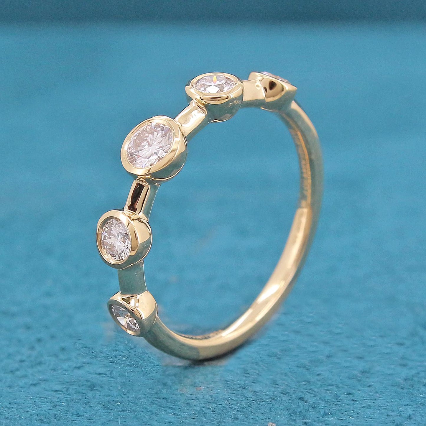 Arvia Five Stone Diamond Ring