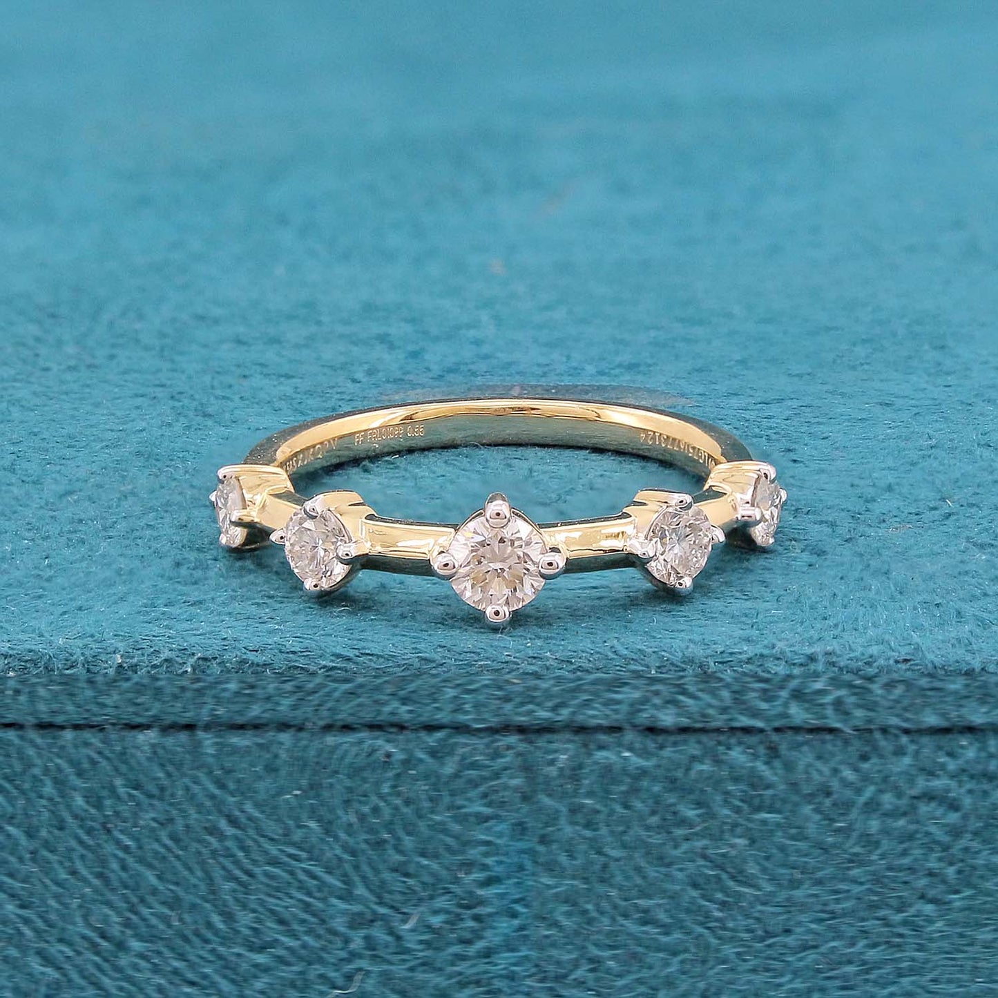 Elenya Five Stone Diamond Ring