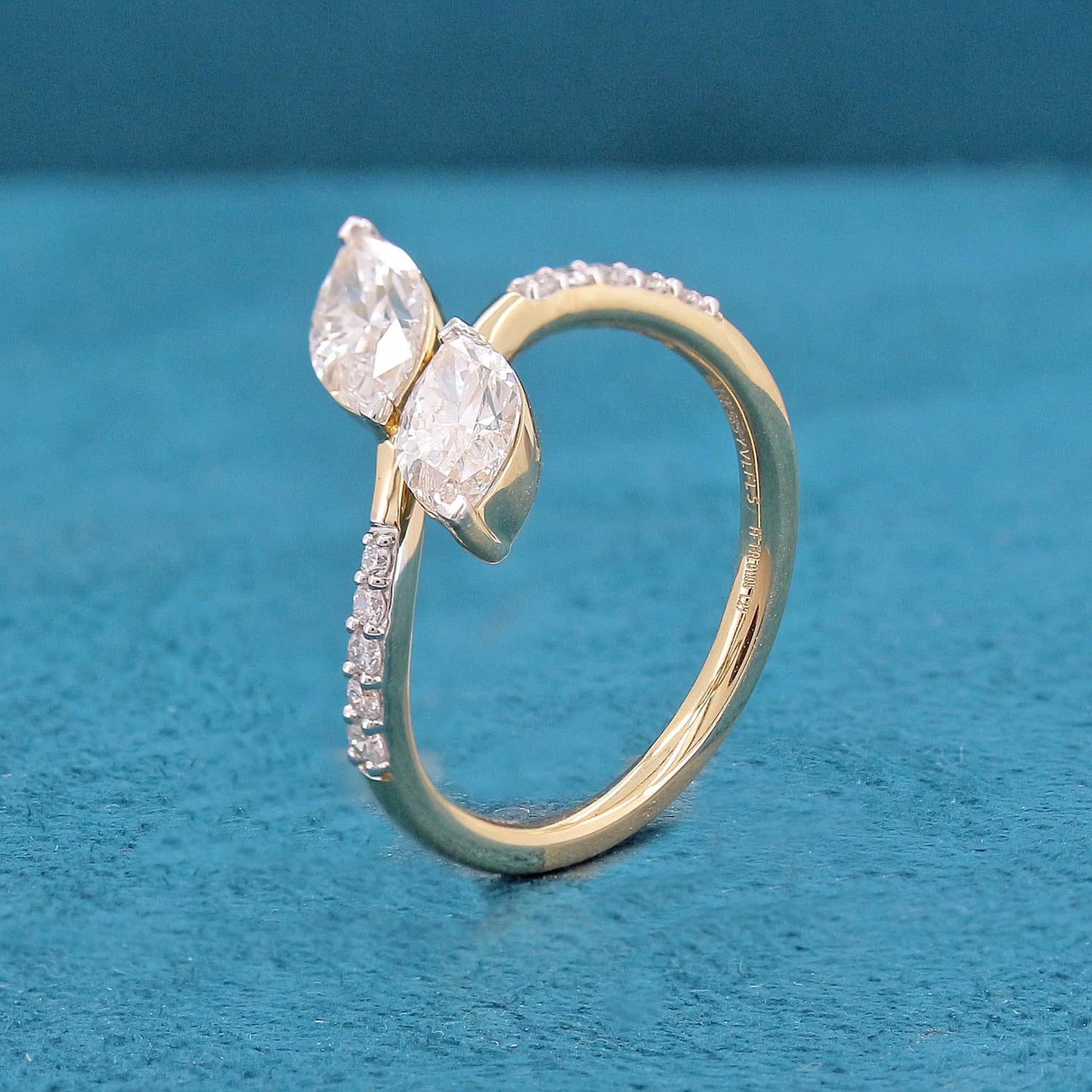 Halyn Two Stone Diamond Ring