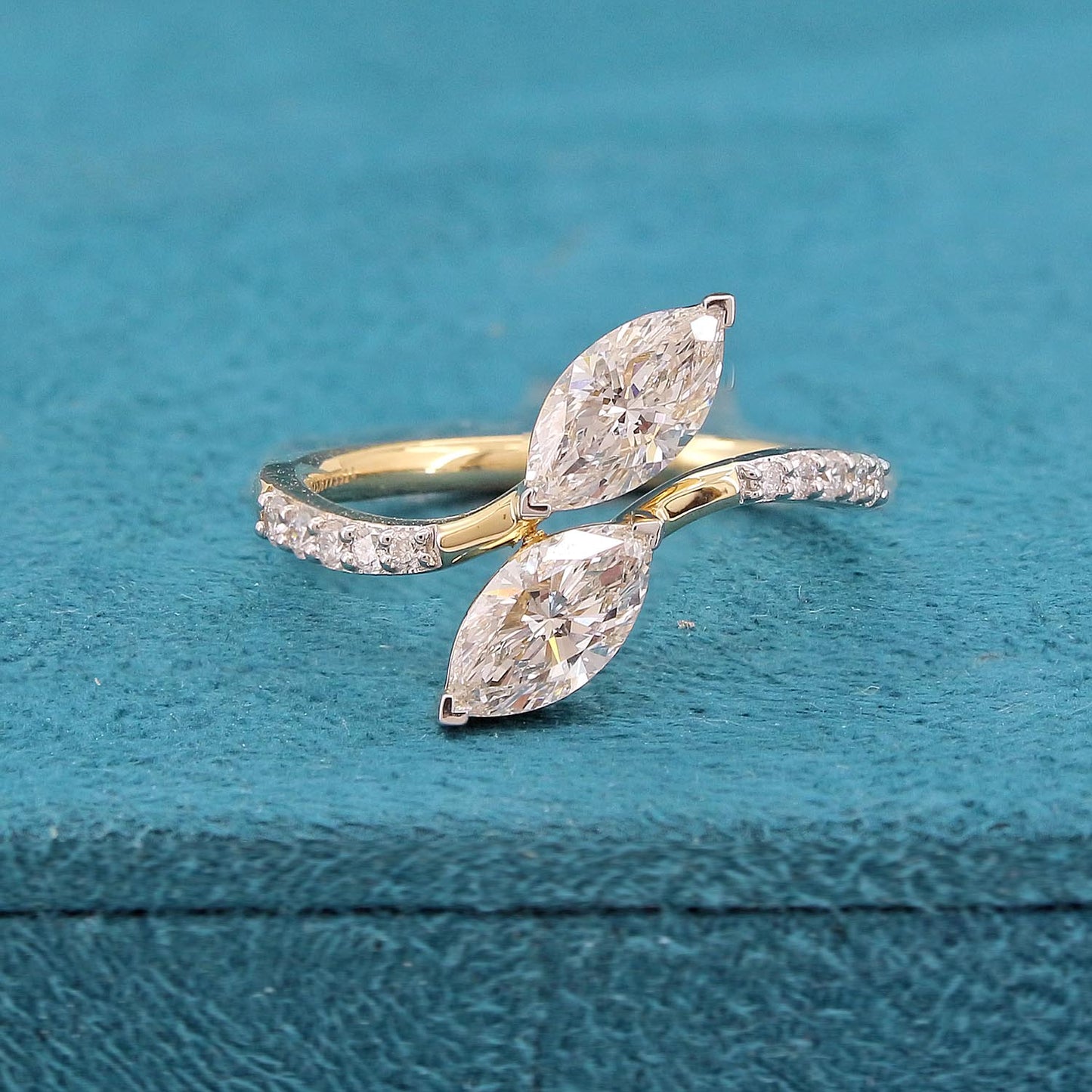 Halyn Two Stone Diamond Ring