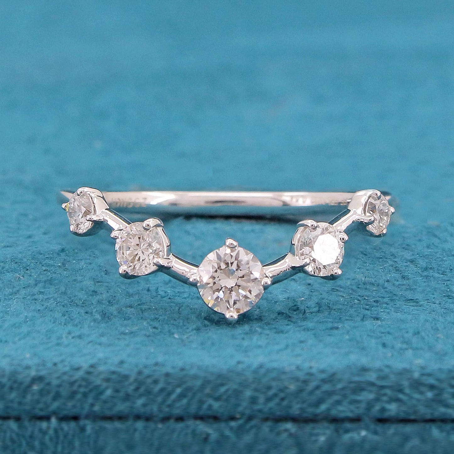 Virel Five Stone Diamond Ring