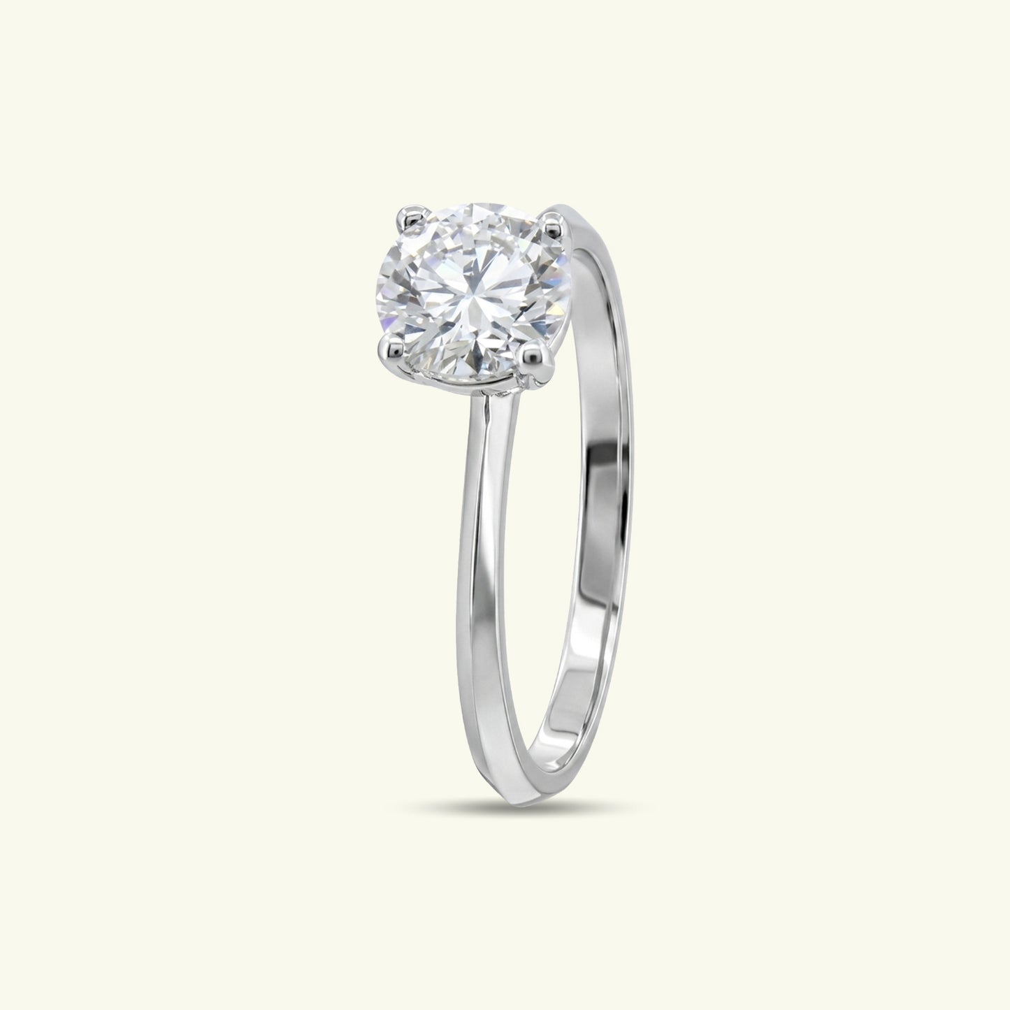 Senara Solitaire Diamond Engagement Ring