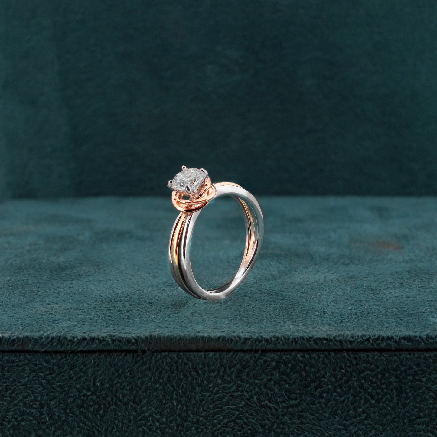 Avenil Solitaire Diamond Engagement Ring