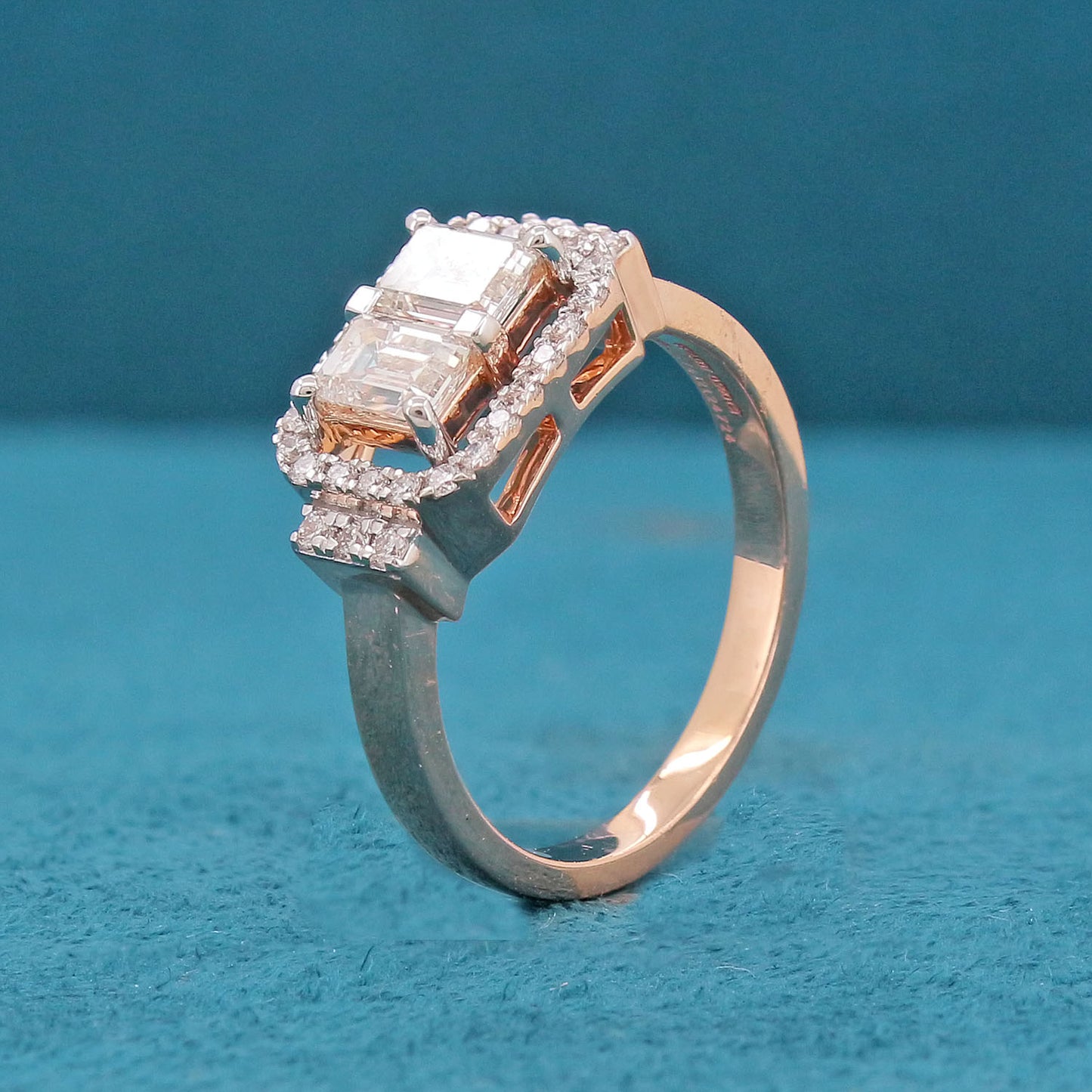 Halene Halo Diamond Eternity Ring